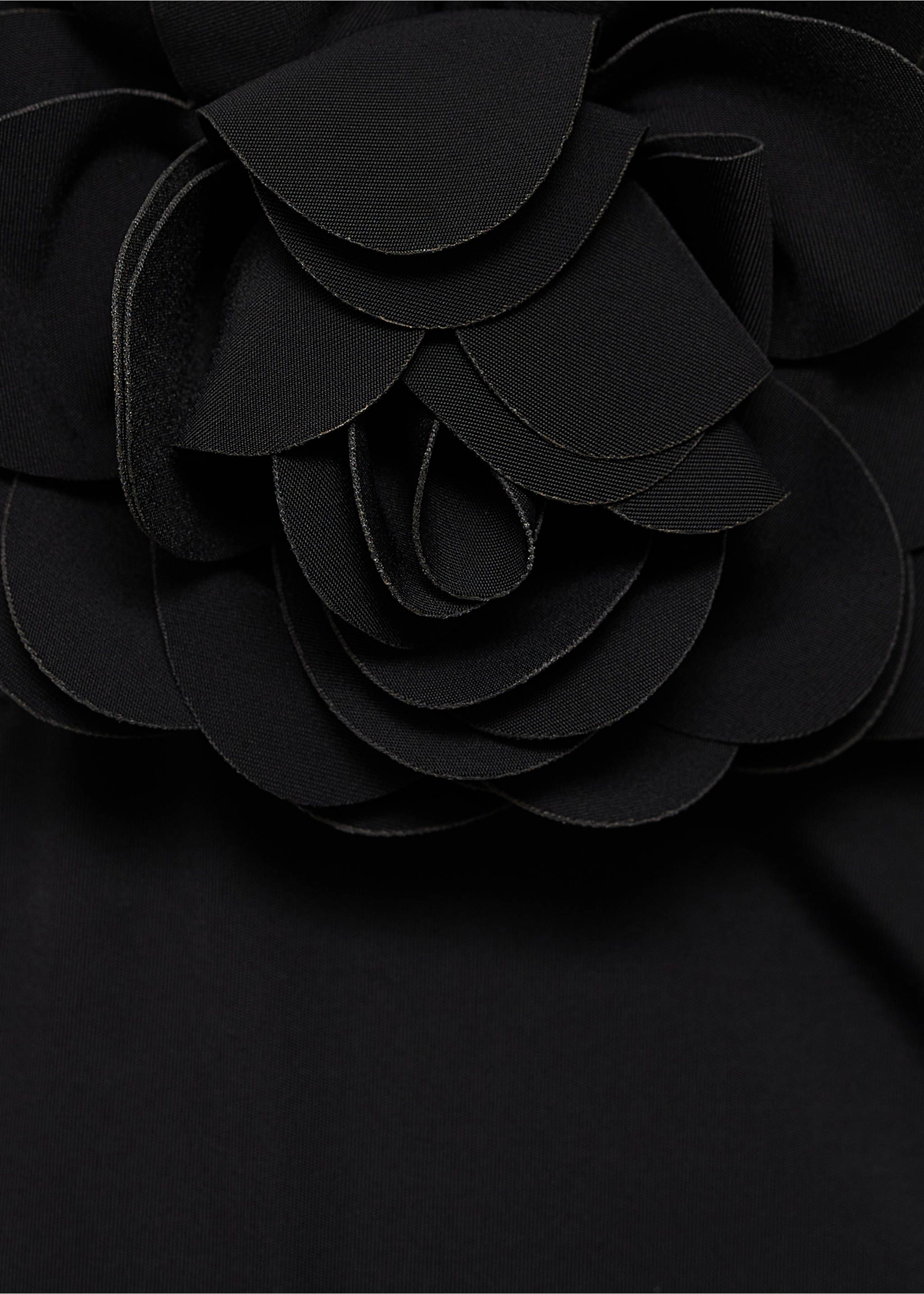 Bañador detalle flores - Detalle del artículo 0, Negro. Ref: 87064388-00.
