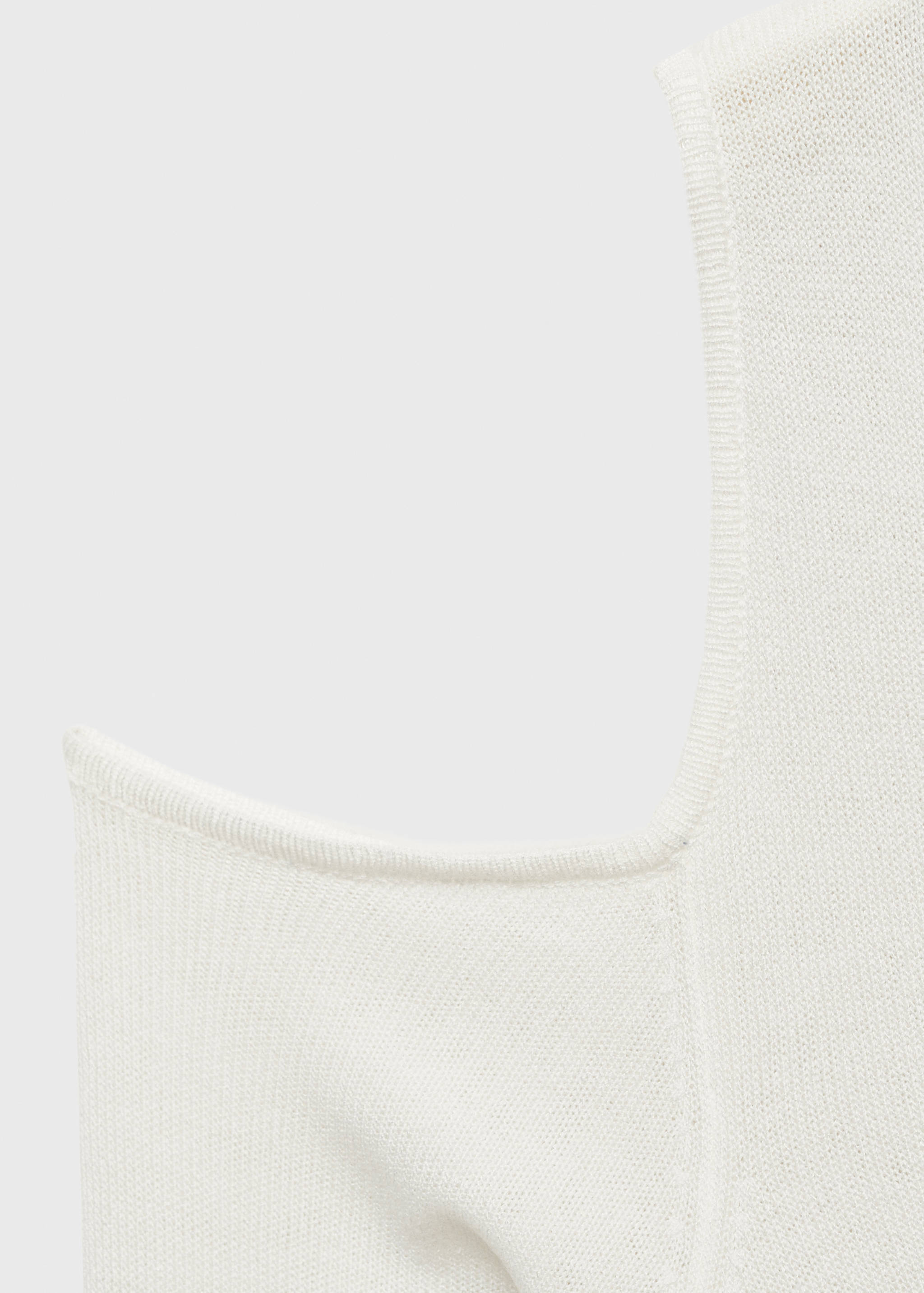 Asymmetric knit sweater - Details of the article 8