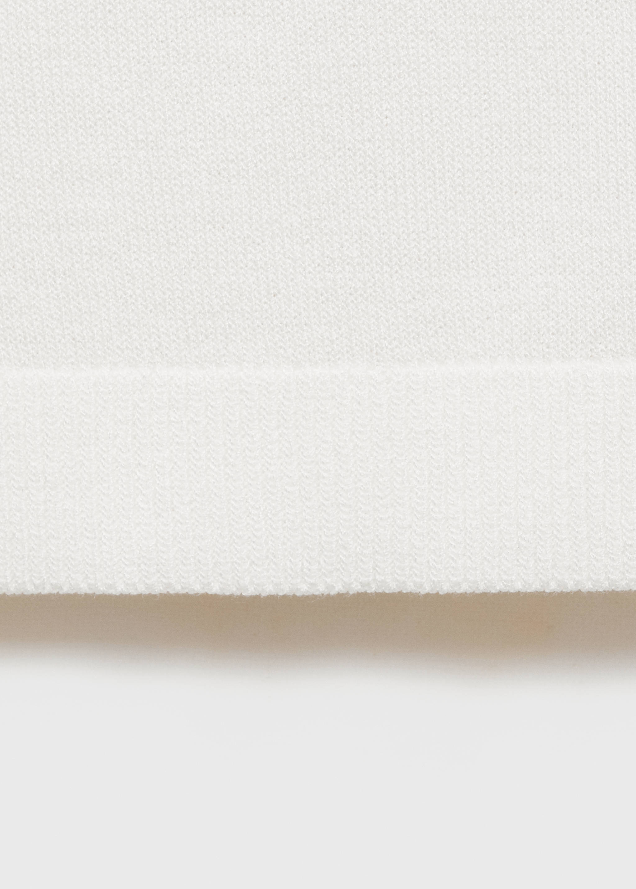 Asymmetric knit sweater - Details of the article 0