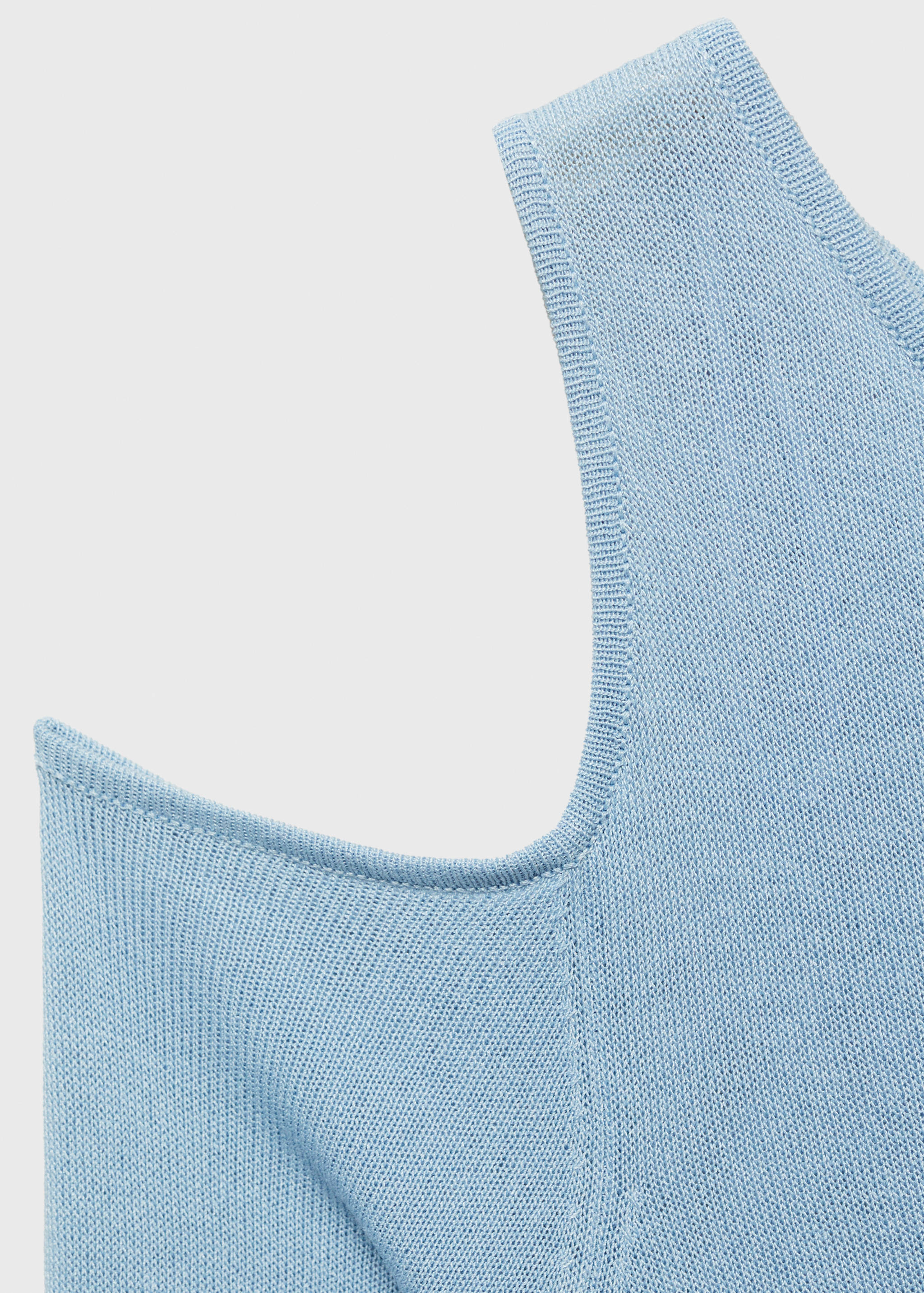 Asymmetric knit sweater - Details of the article 8