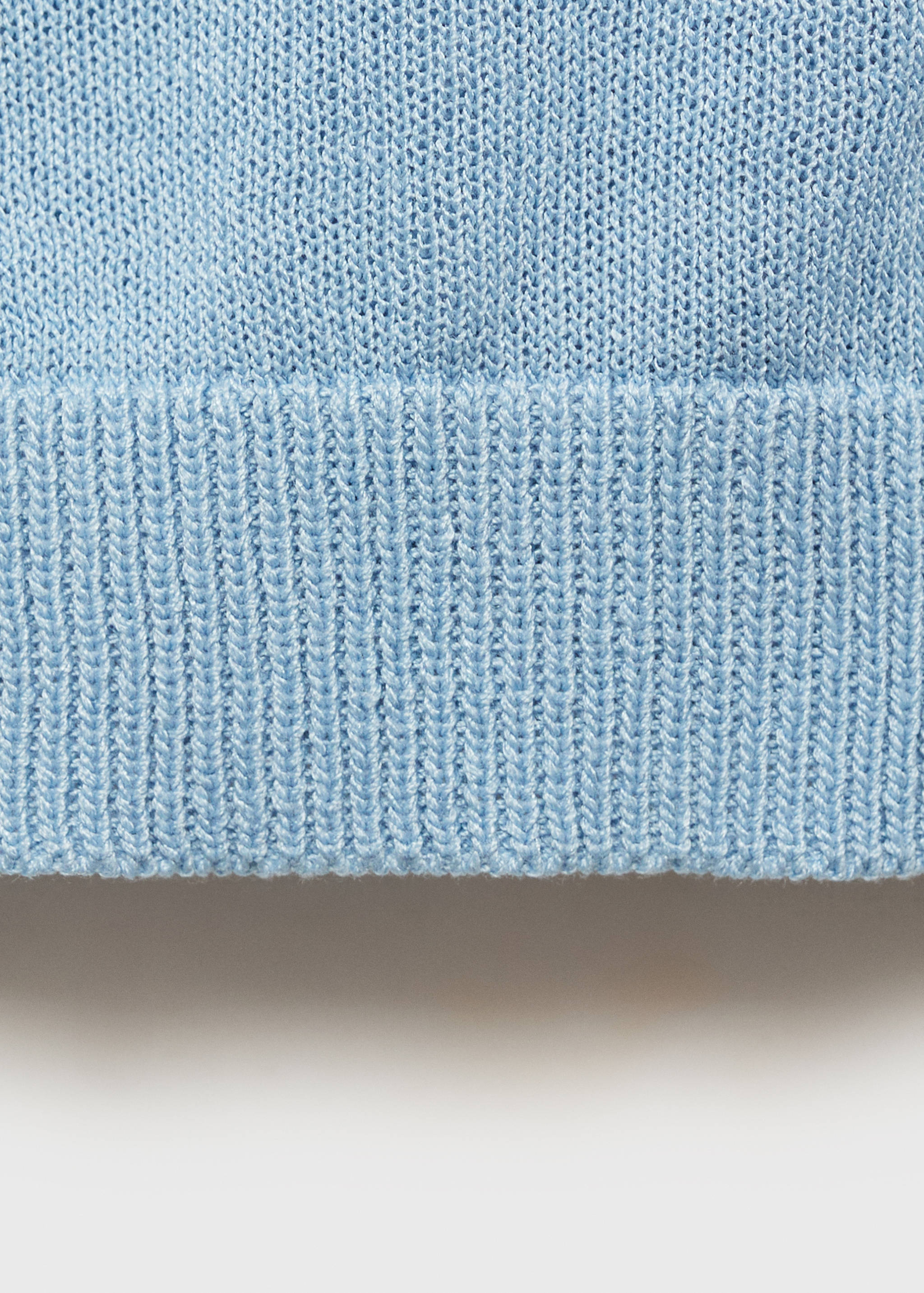 Asymmetric knit sweater - Details of the article 0