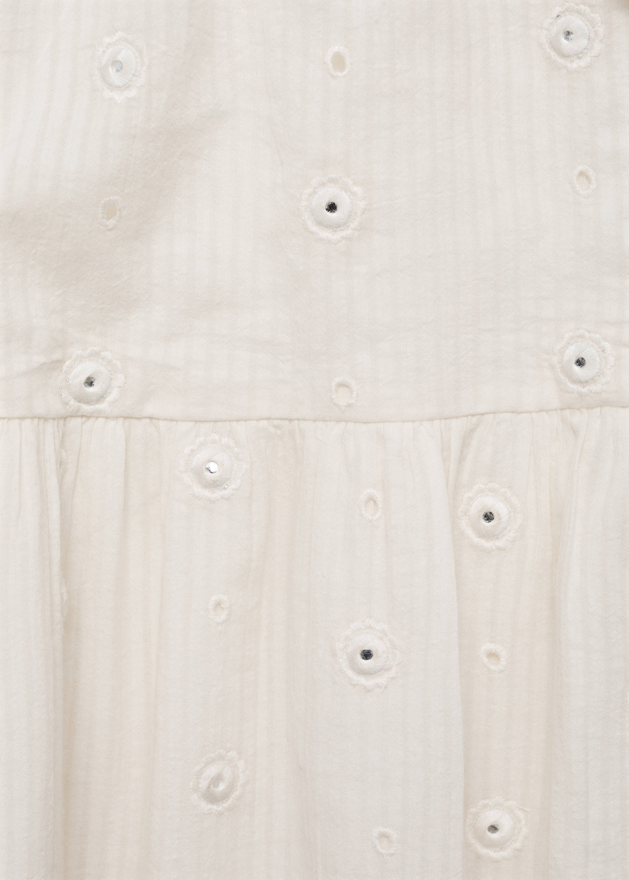 Polka-dots cotton dress - Details of the article 8