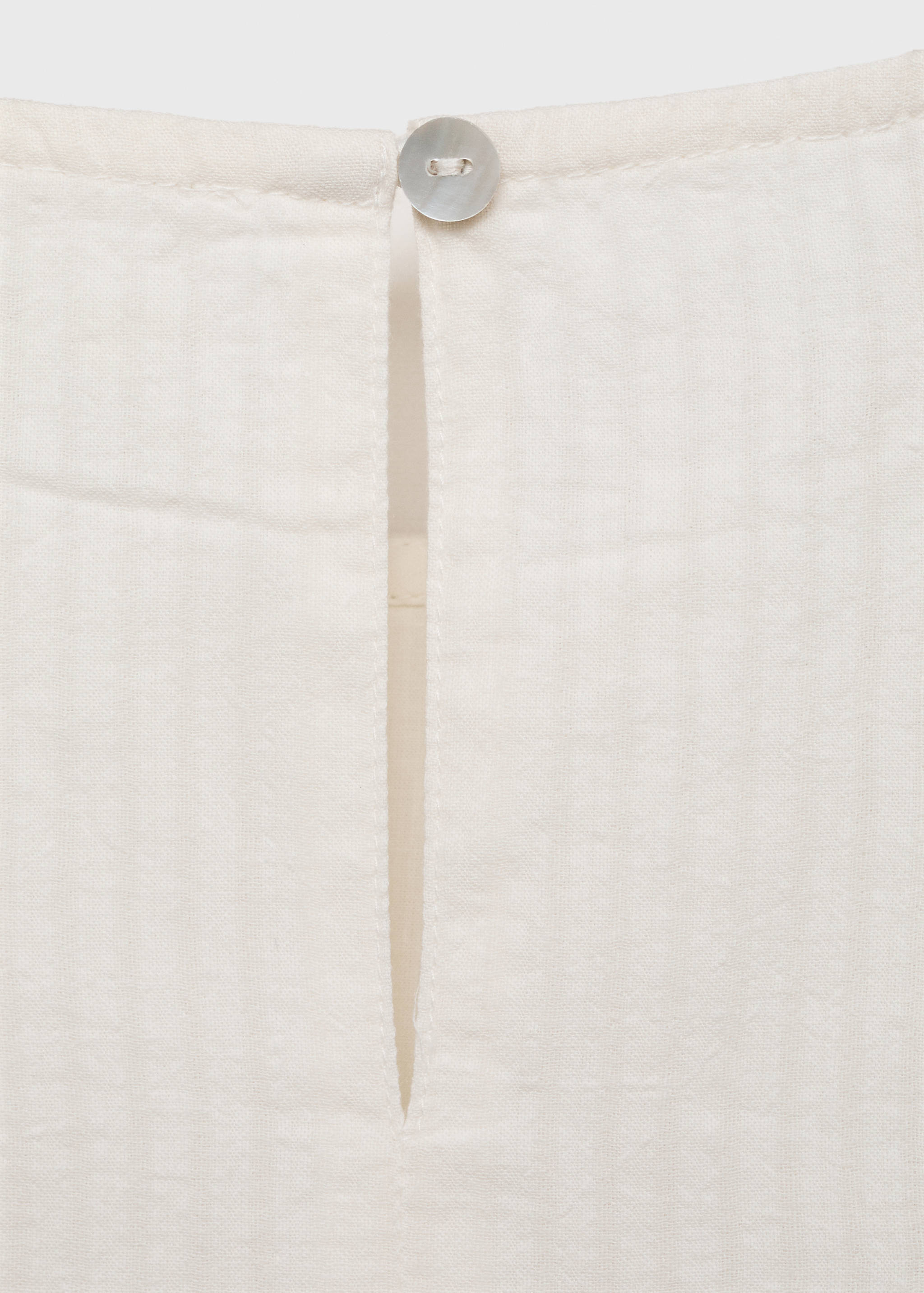 Polka-dots cotton dress - Details of the article 0