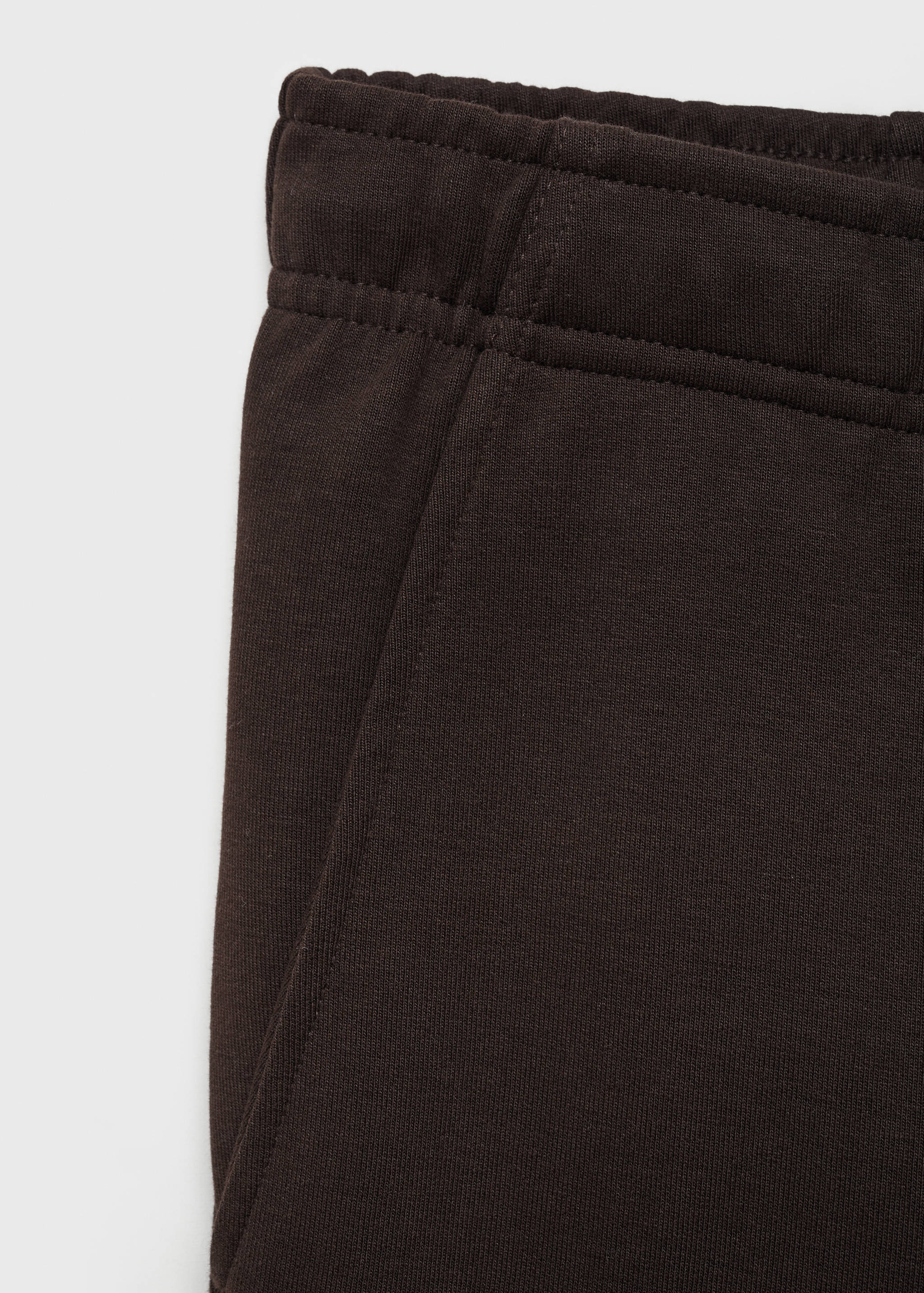 Cotton joggers with elastic waist - Details of the article 8