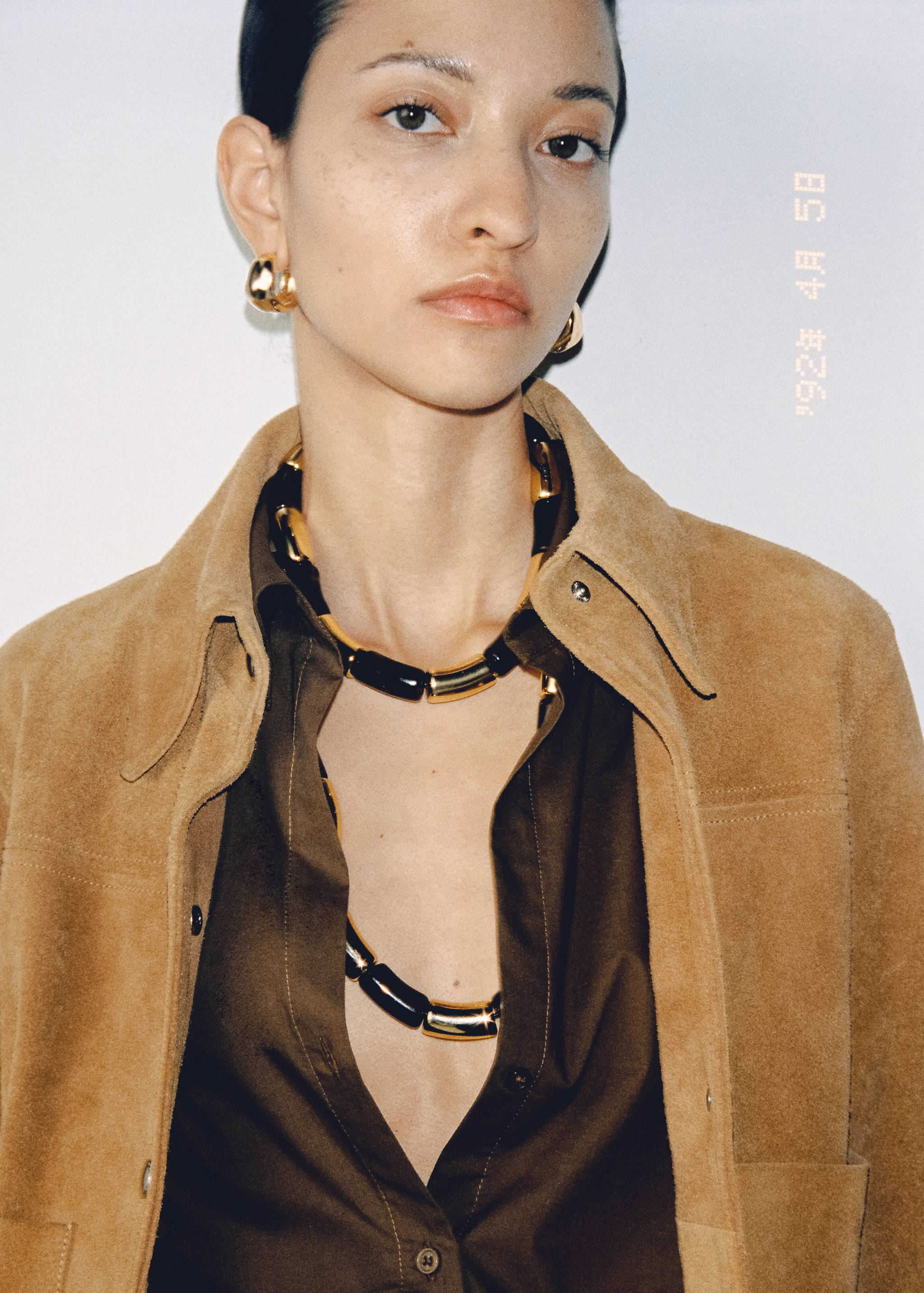 Rigid combination necklace - General plane