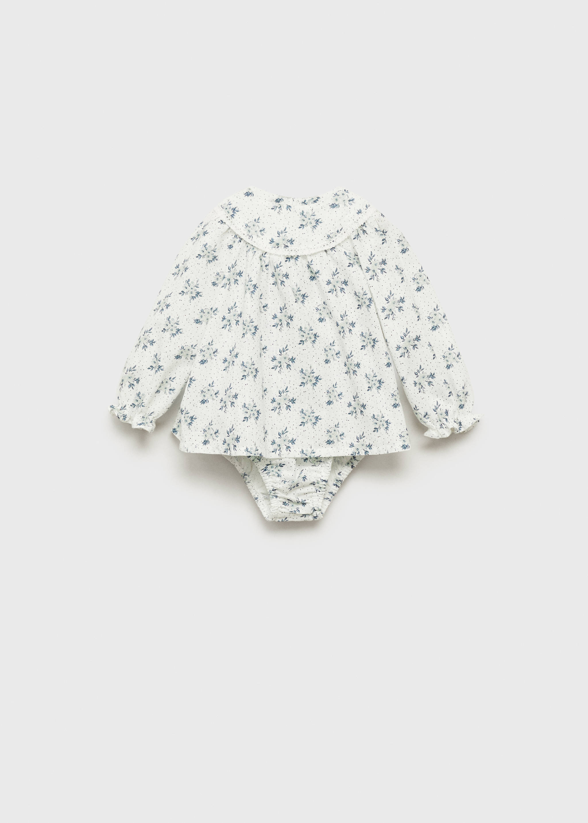 Bedrukt jurkje en broekje - Artikel zonder model