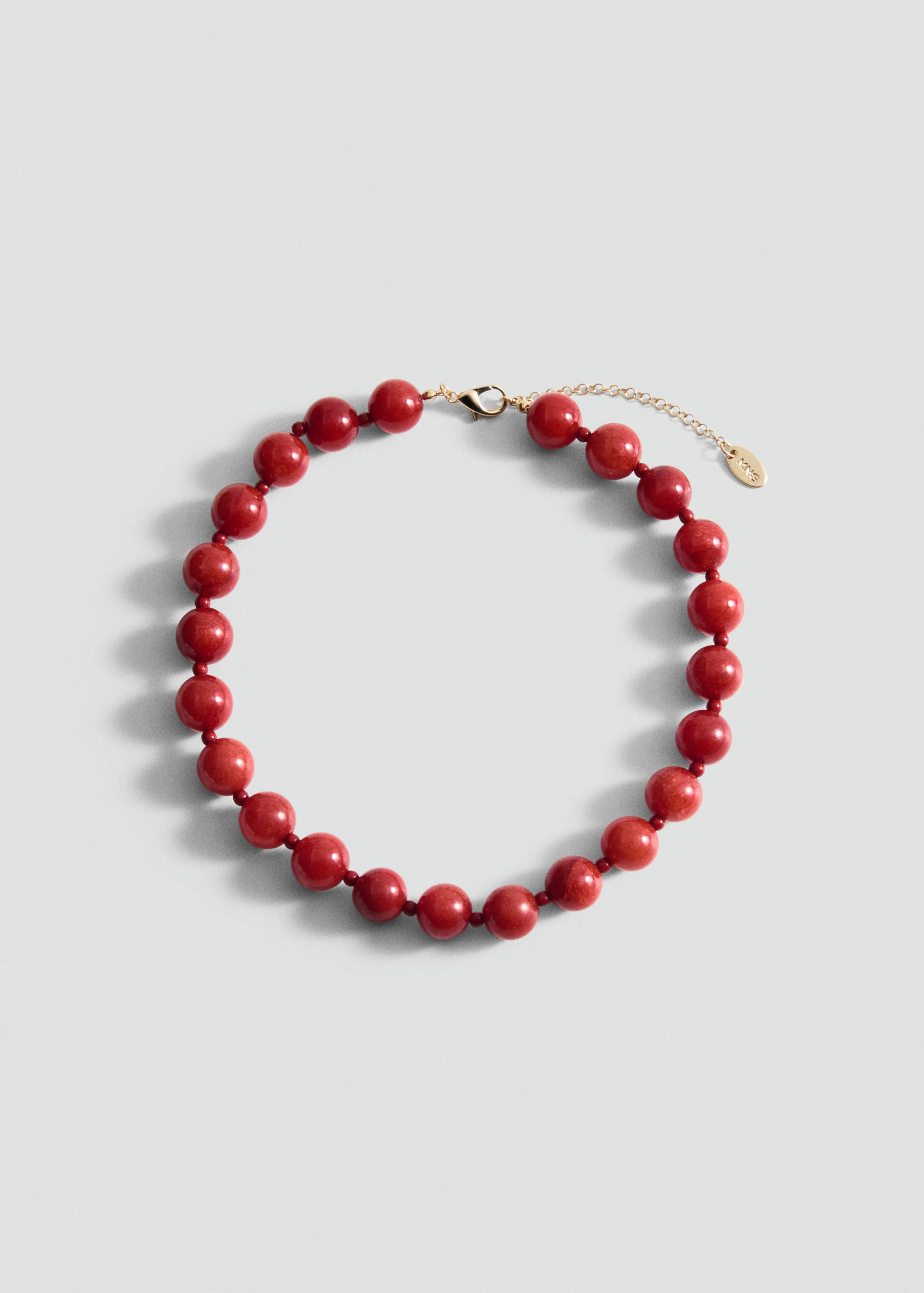 Bead-stone necklace - Article without model