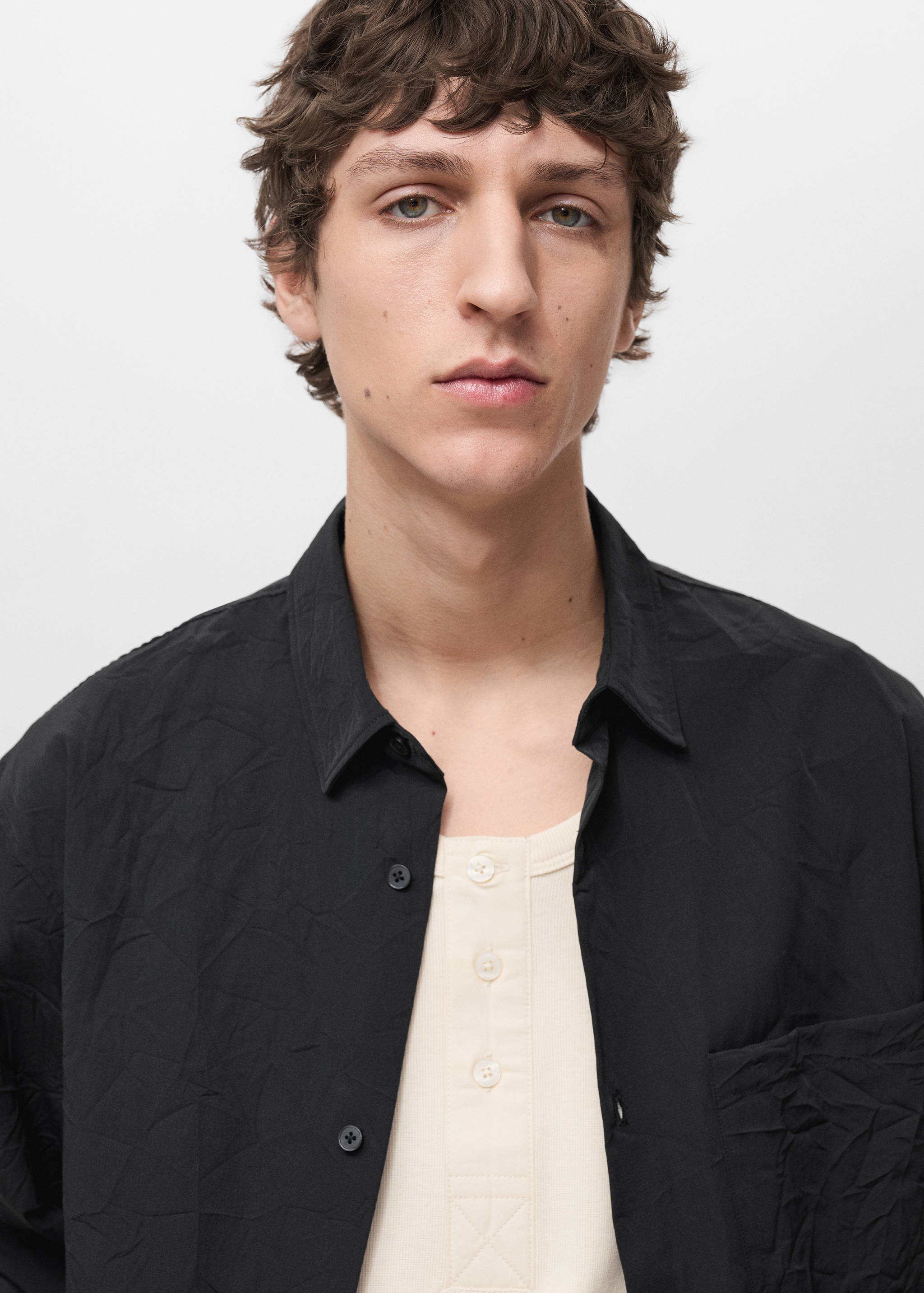 Chemise effet froissé - Détail de l'article 1