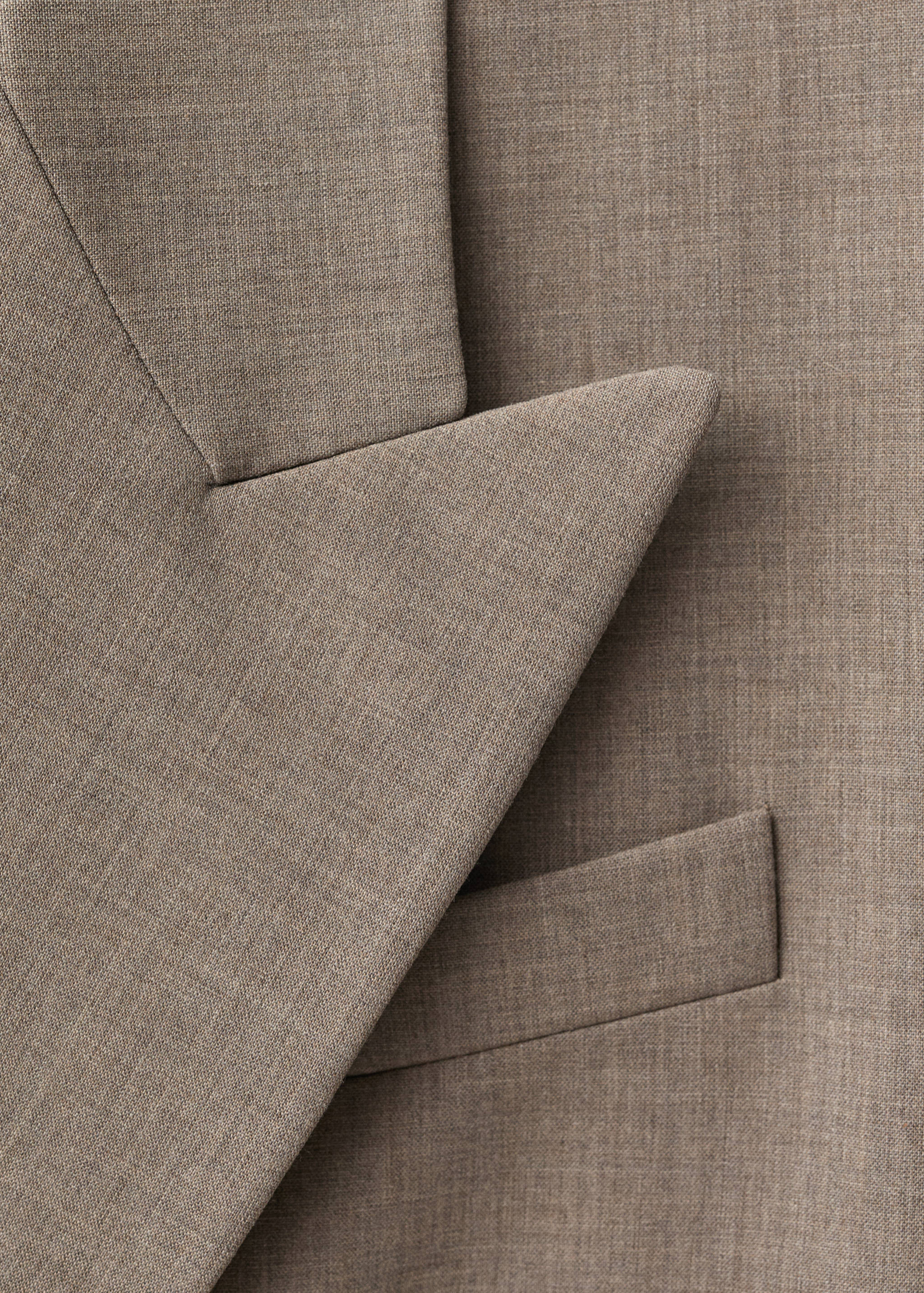 Wool-blend suit blazer - Details of the article 8