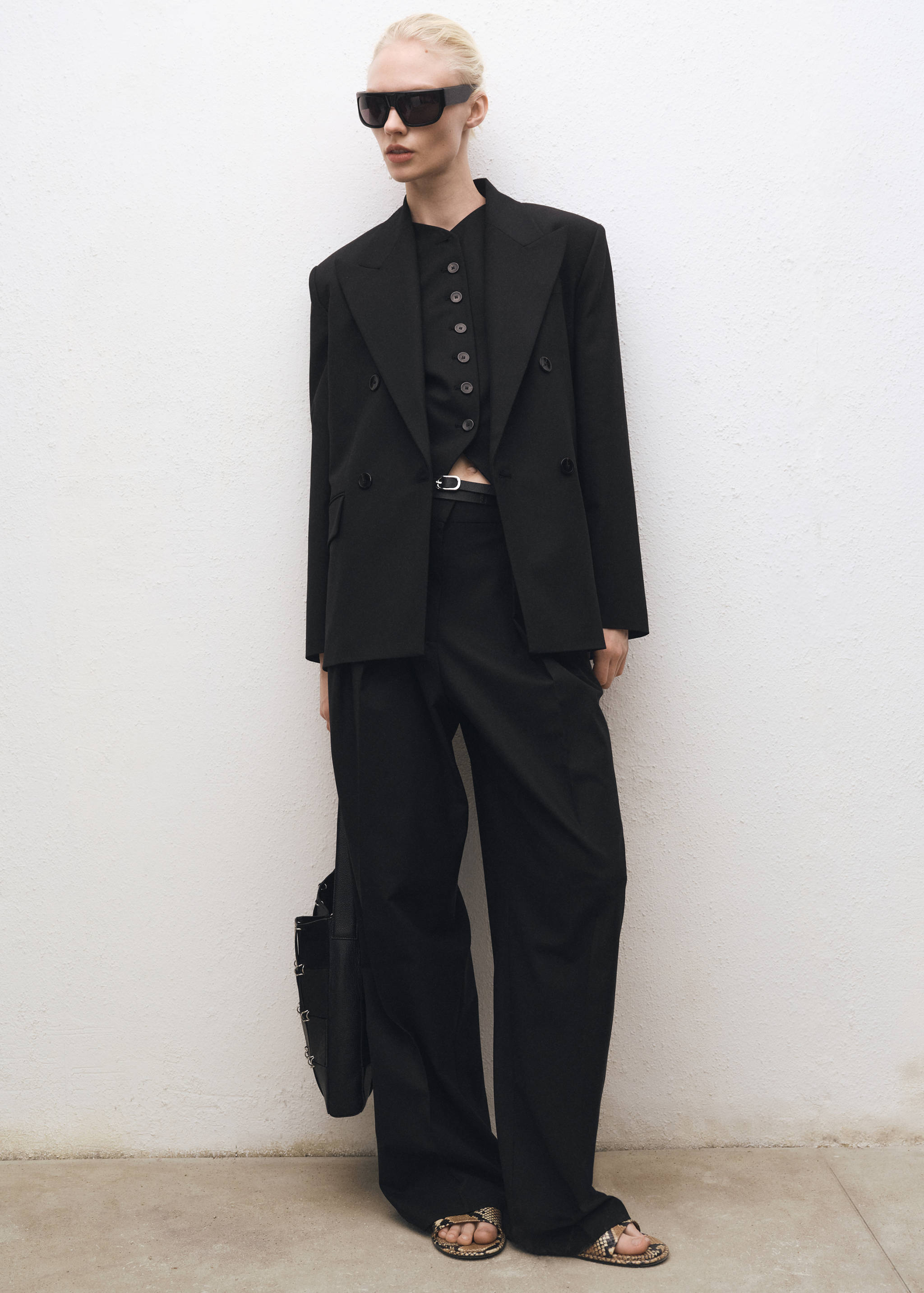 Wool-blend suit blazer - Details of the article 2