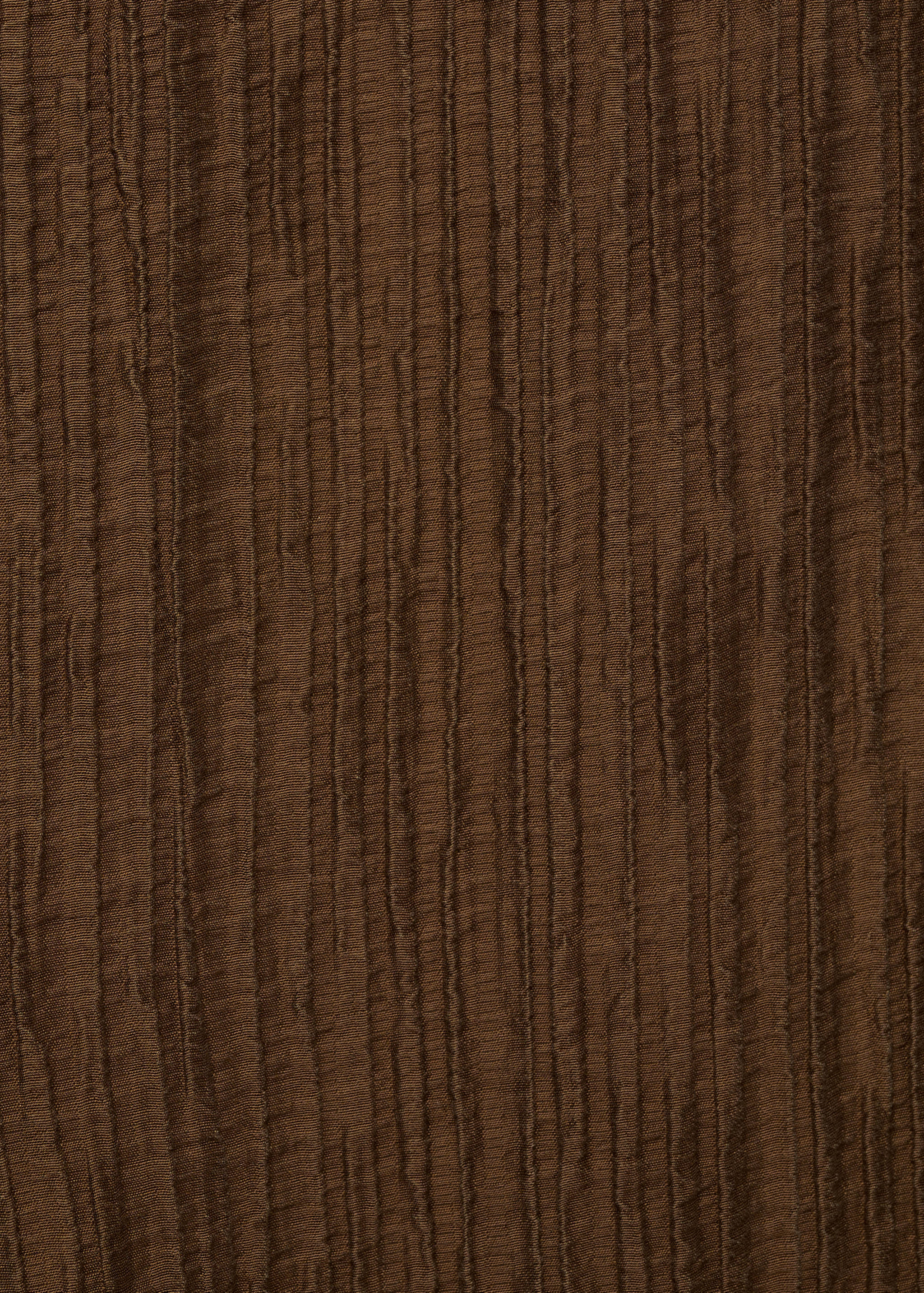 Straight textured trousers - Details of the article 8