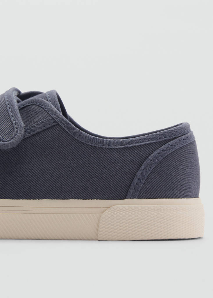 Velcro fastening straps sneakers — Blue
