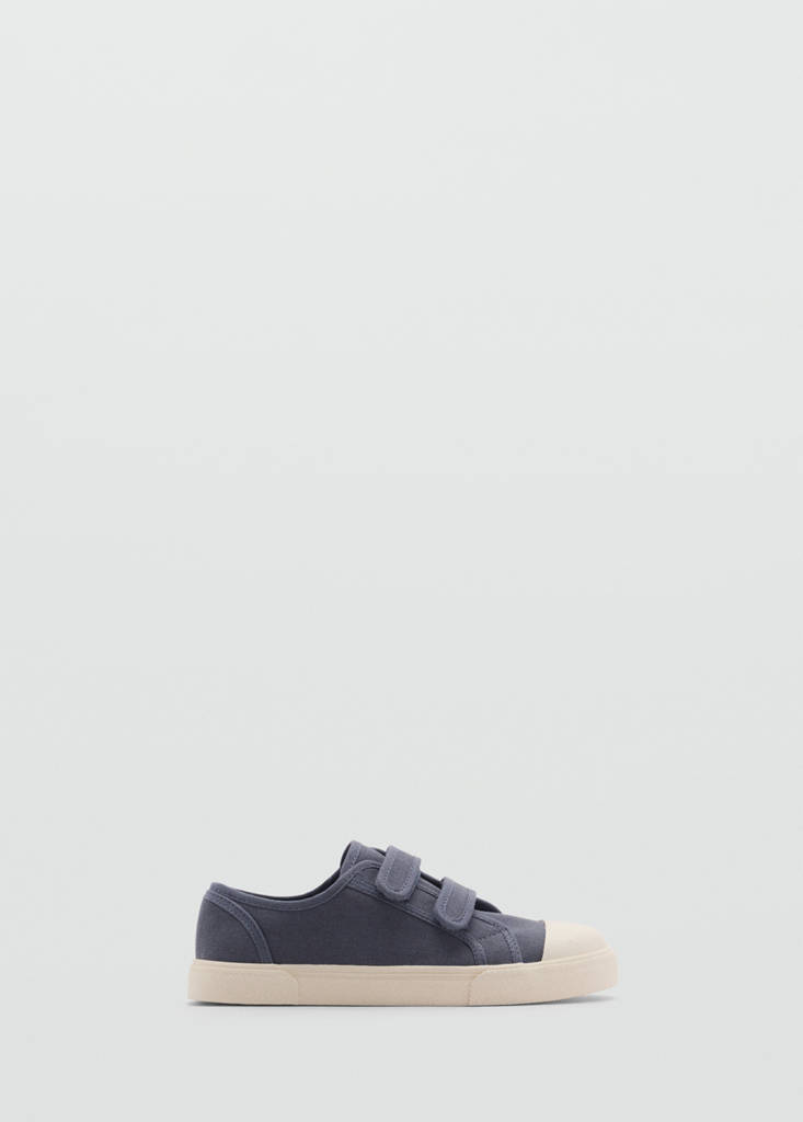 Velcro fastening straps sneakers — Blue