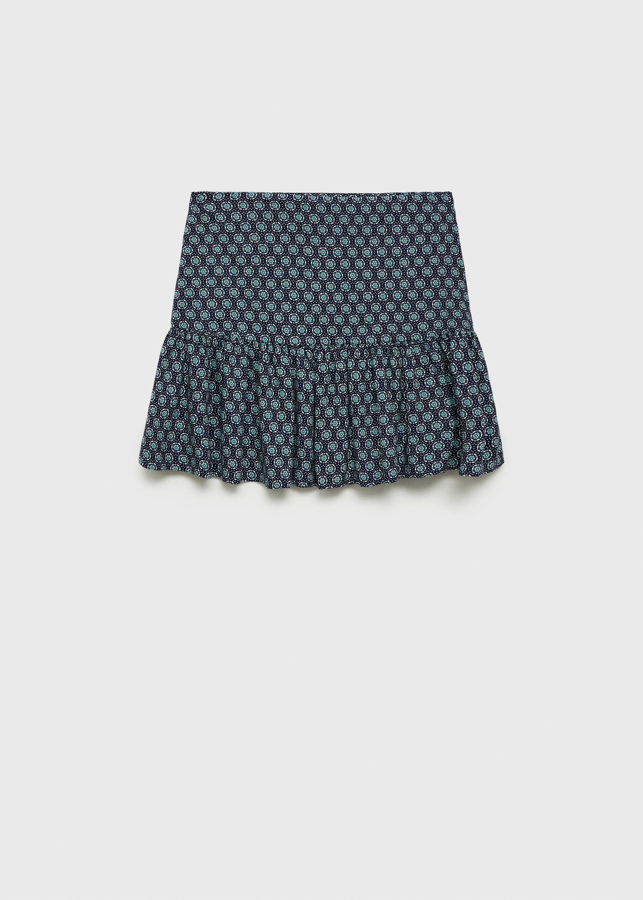 Fluted hem skirt - Article without model