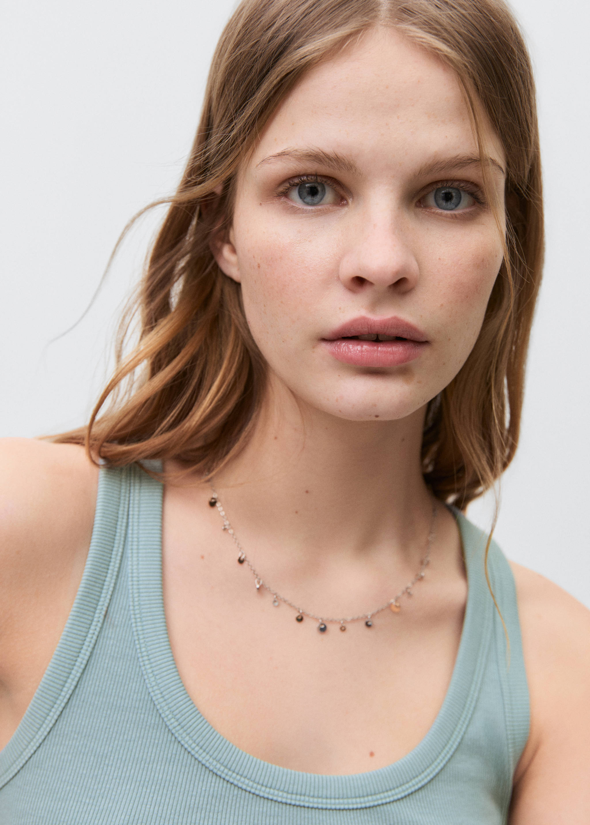 Ribbed knit top - Details of the article 1