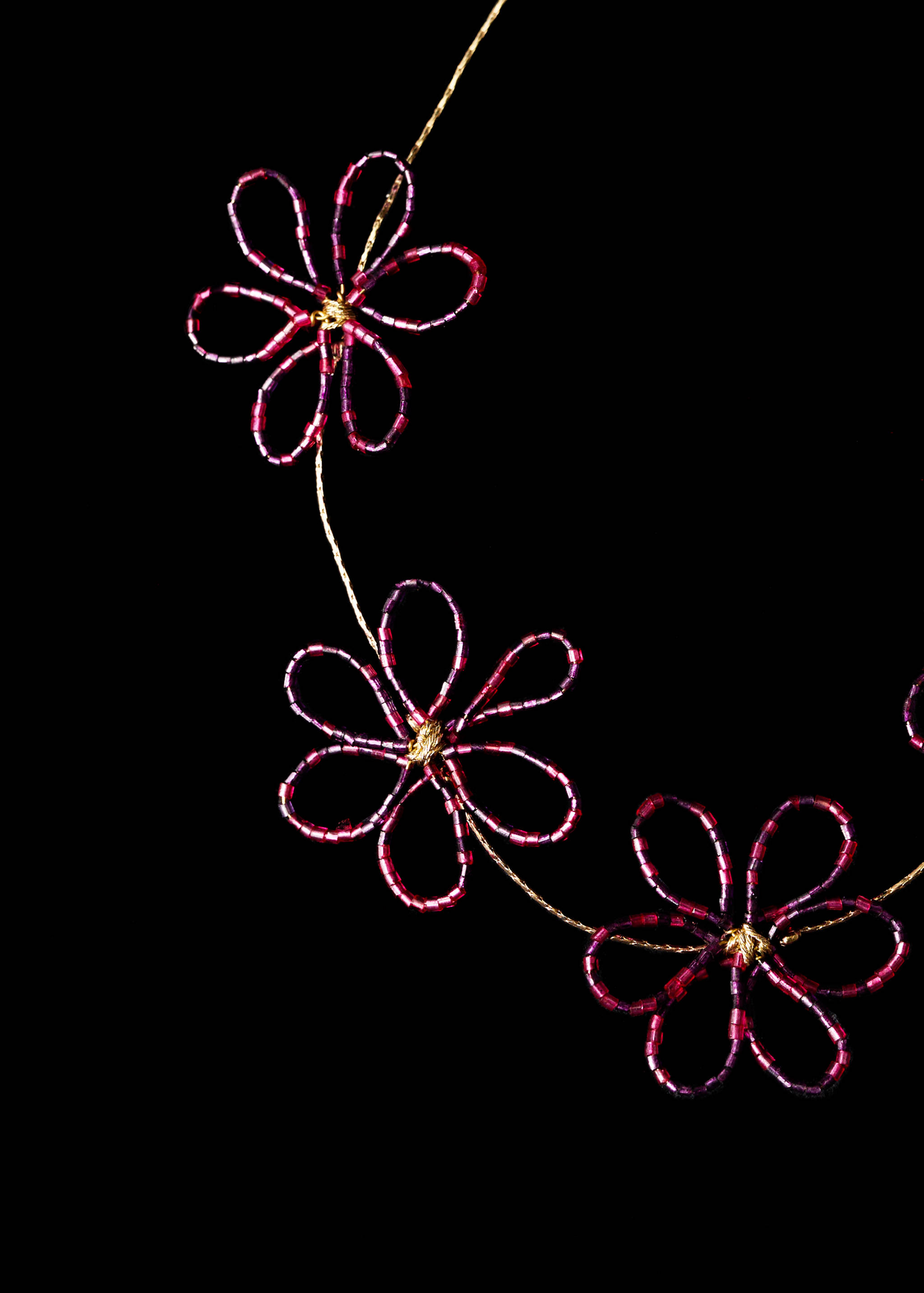 Collier perles fleur - Détail de l'article 5