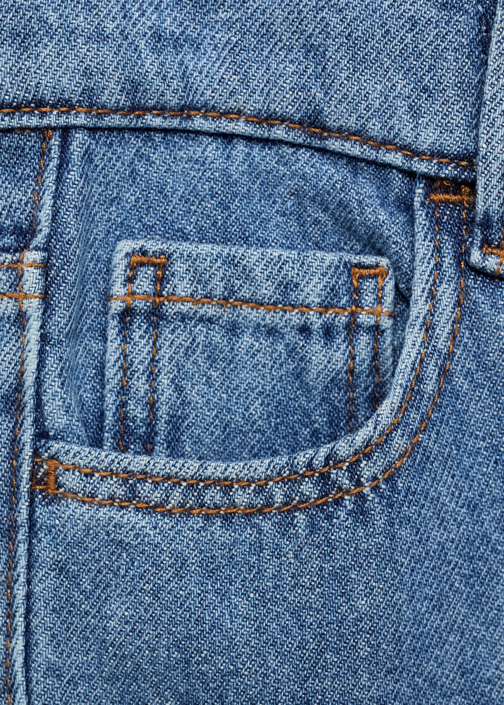 Jeans rectos estilo cargo - Detalle del artículo 8