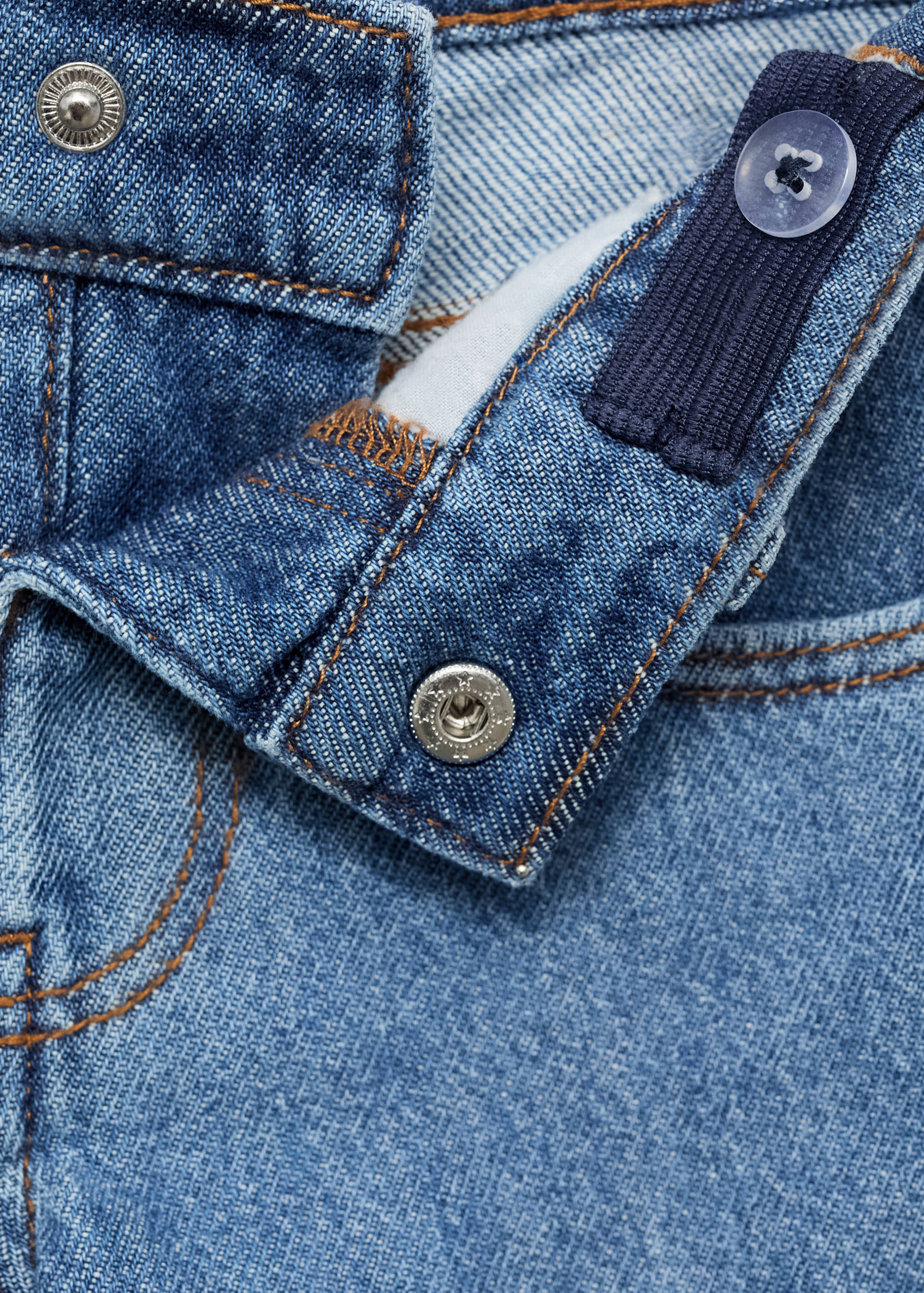Jeans rectos estilo cargo - Detalle del artículo 0
