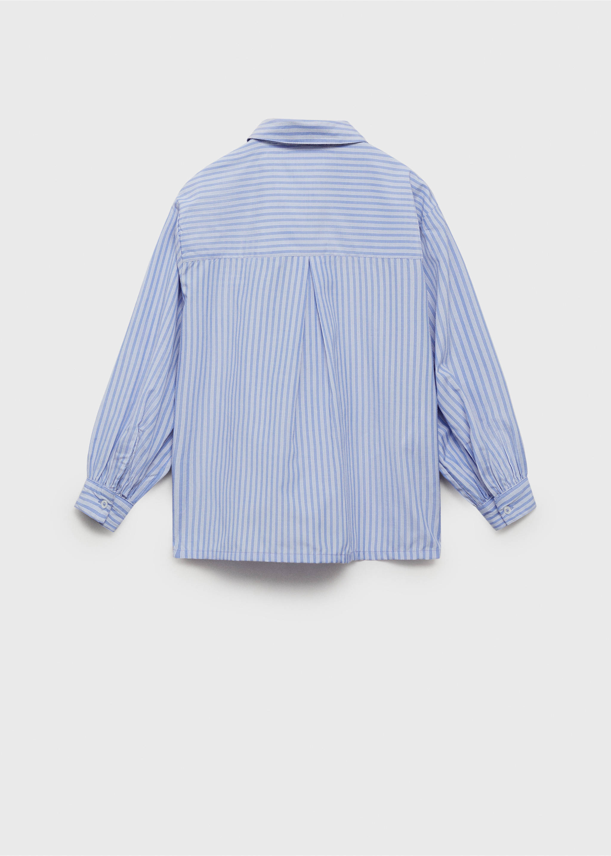 Camisa rayas - Reverso del artículo, Azul. Ref: 87064795-00.