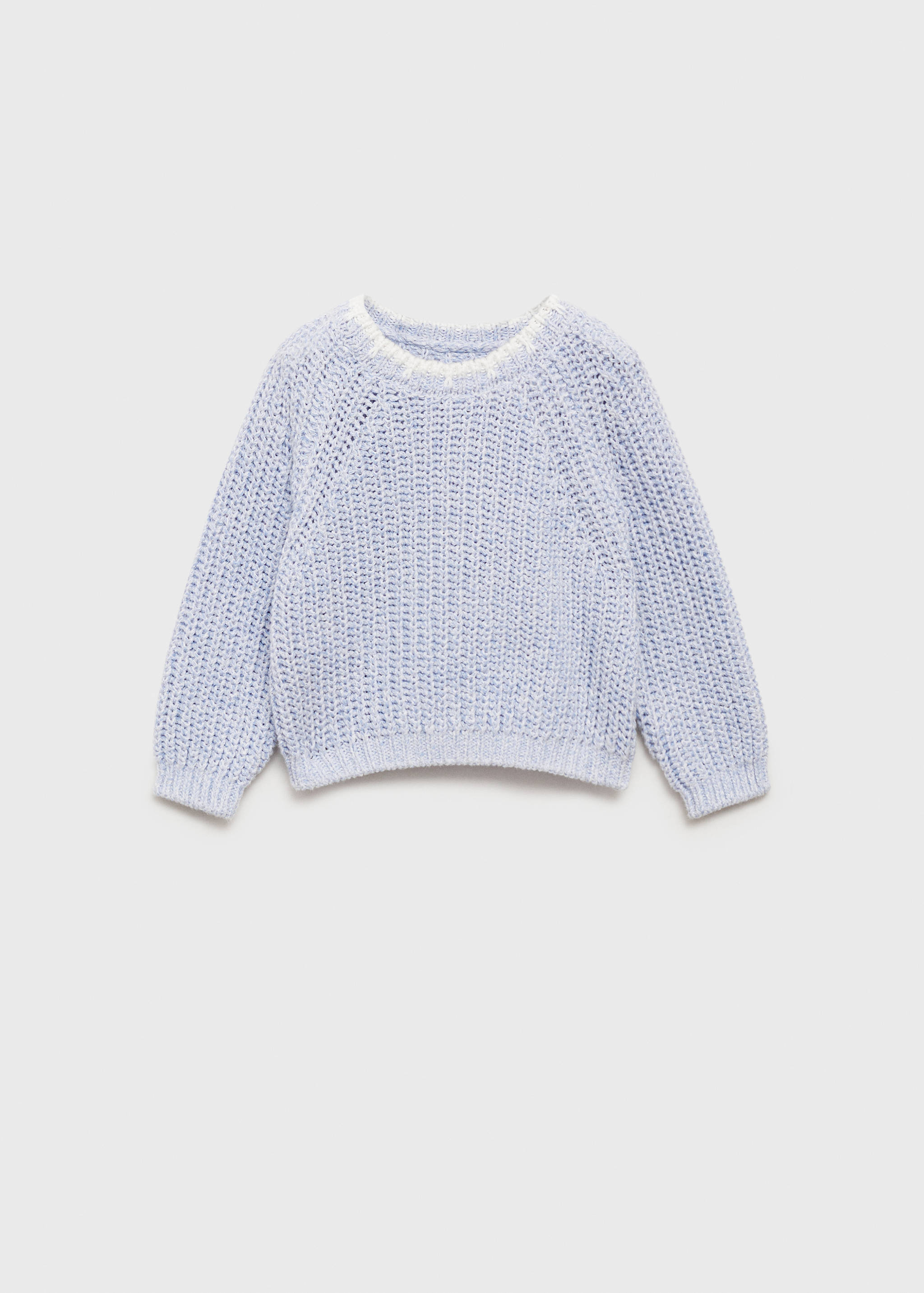 Gebreide katoenen trui - Artikel zonder model