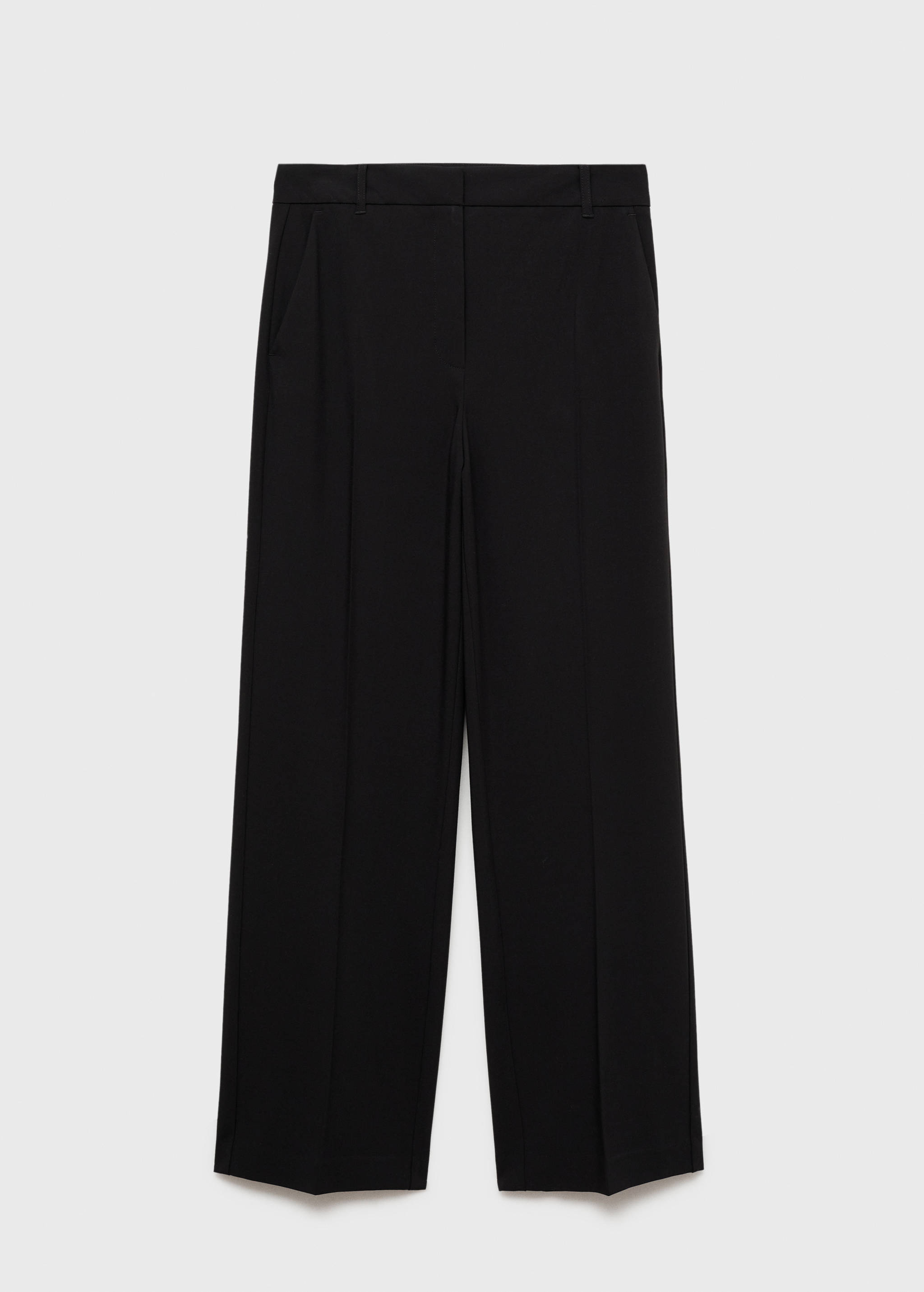Straight mid-rise pants - Article without model