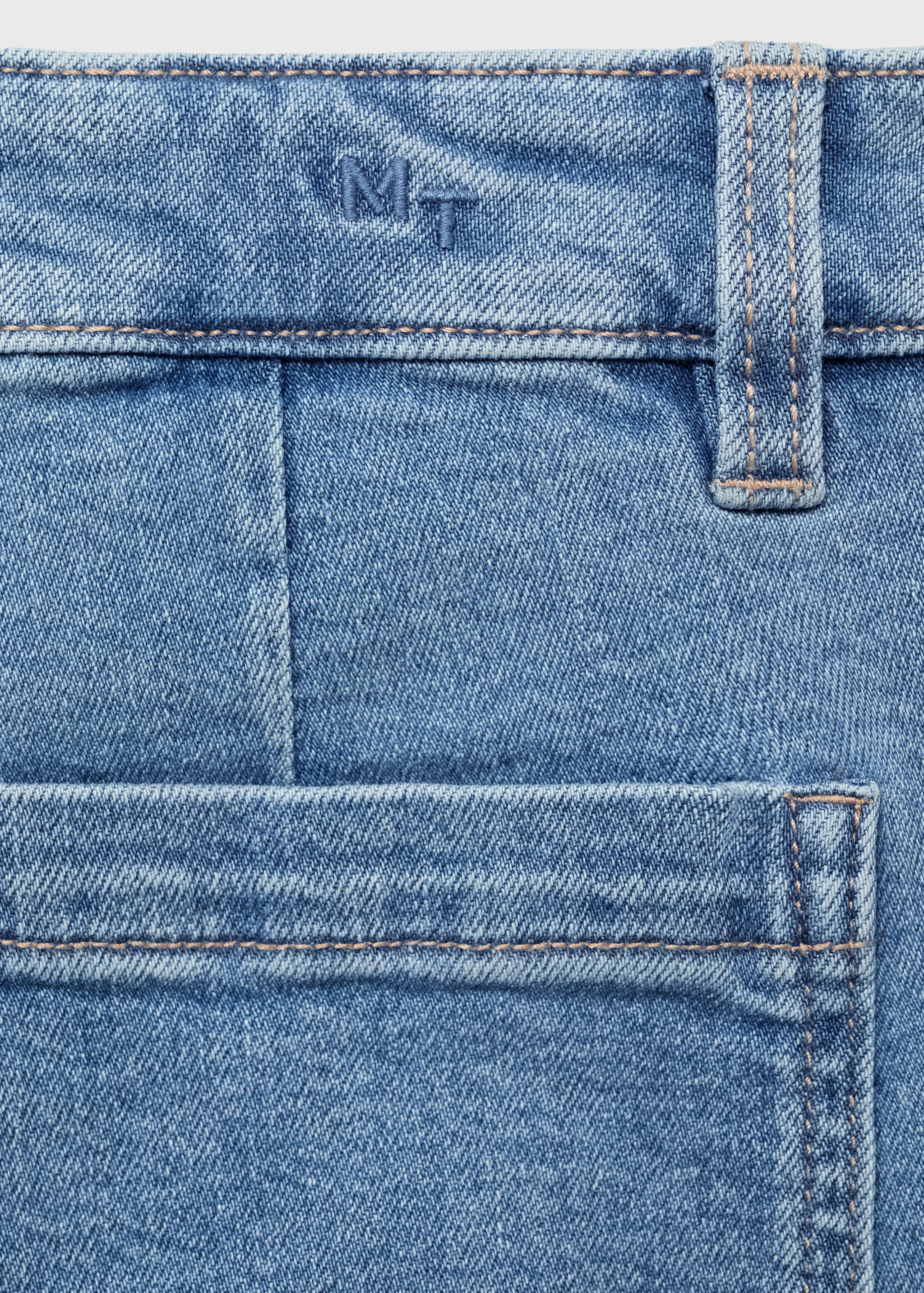 Shorts vaqueros rectos - Detalle del artículo 0