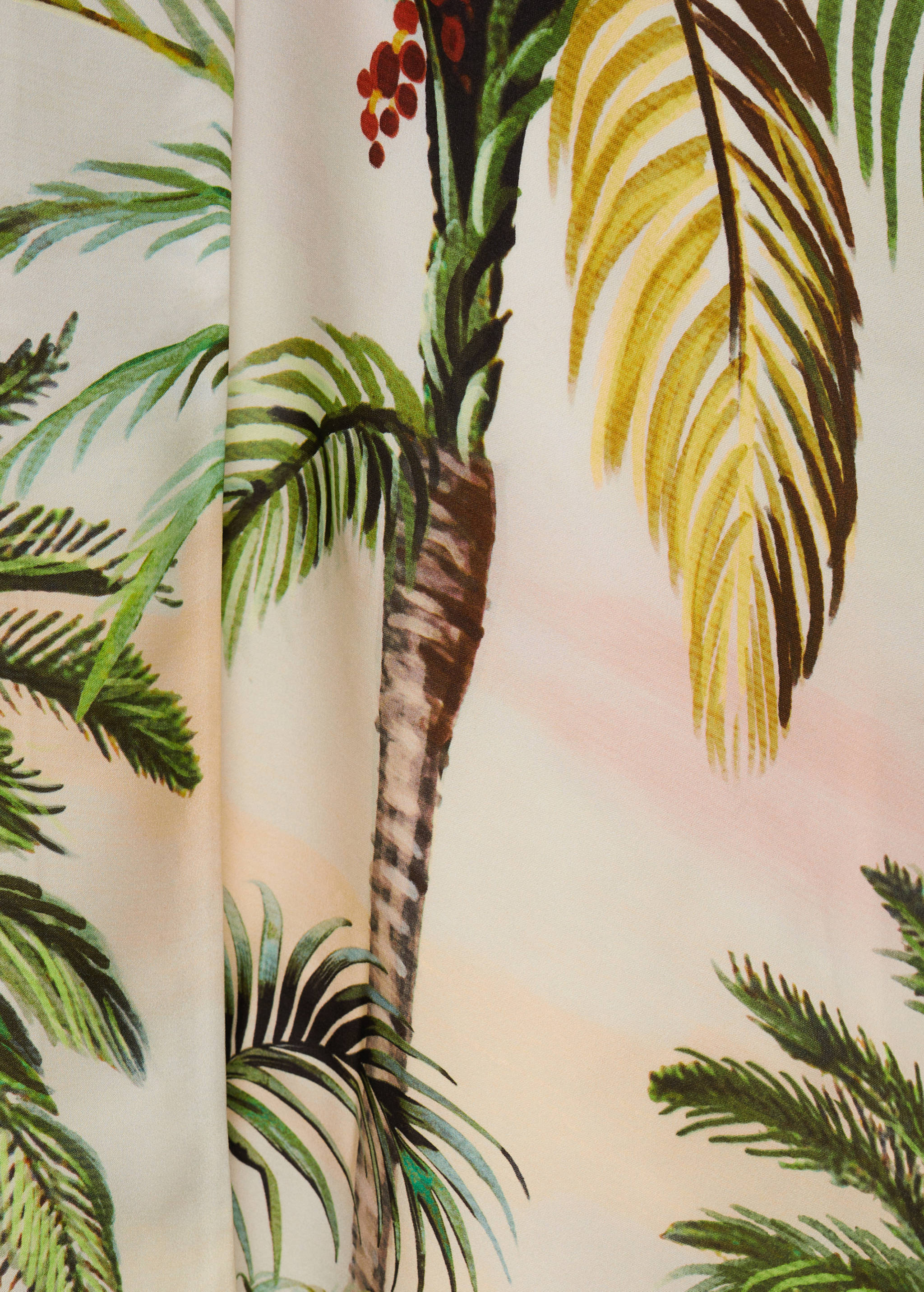 Crossover tropical dress - Details of the article 0