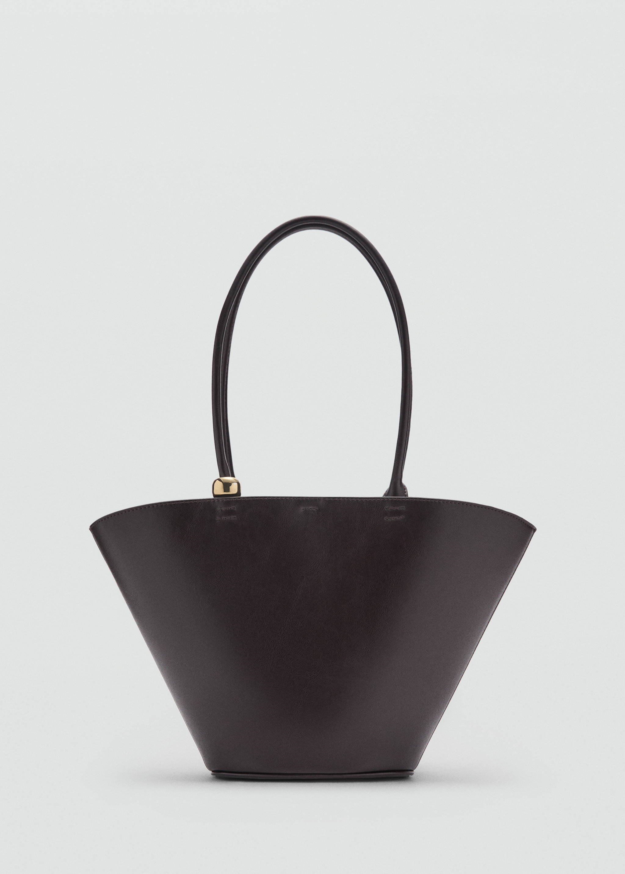 Shopper bag with metallic detail - Article without model