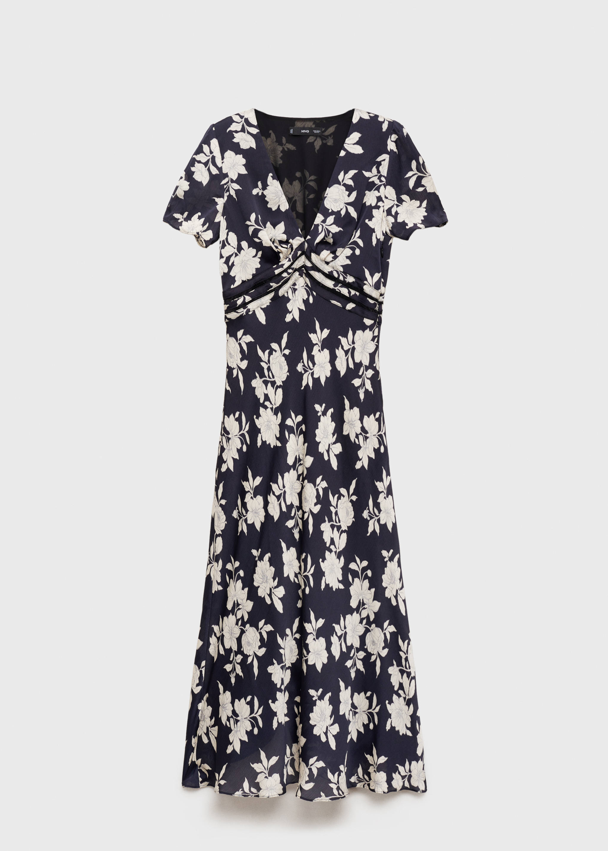 Floral-print flared dress - Article without model