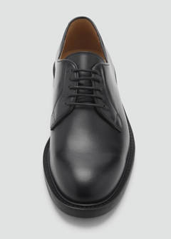Leather suit shoes — Black 4