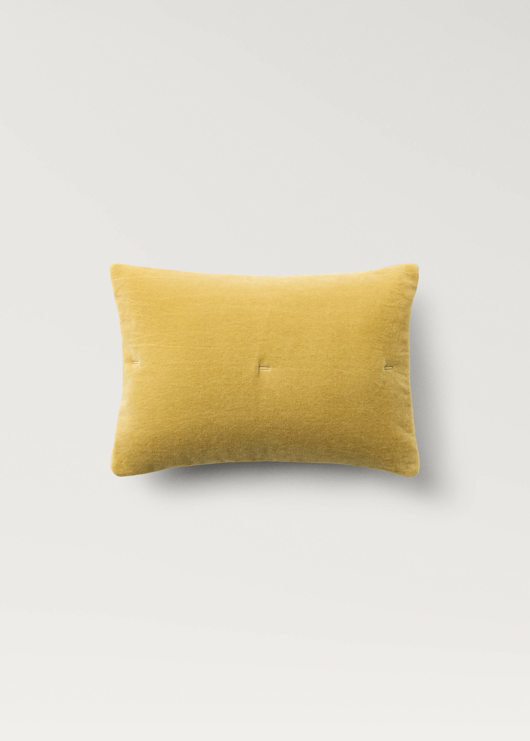 Cotton velvet garment-dyed bed cushion cover 30x40 cm - Article without model