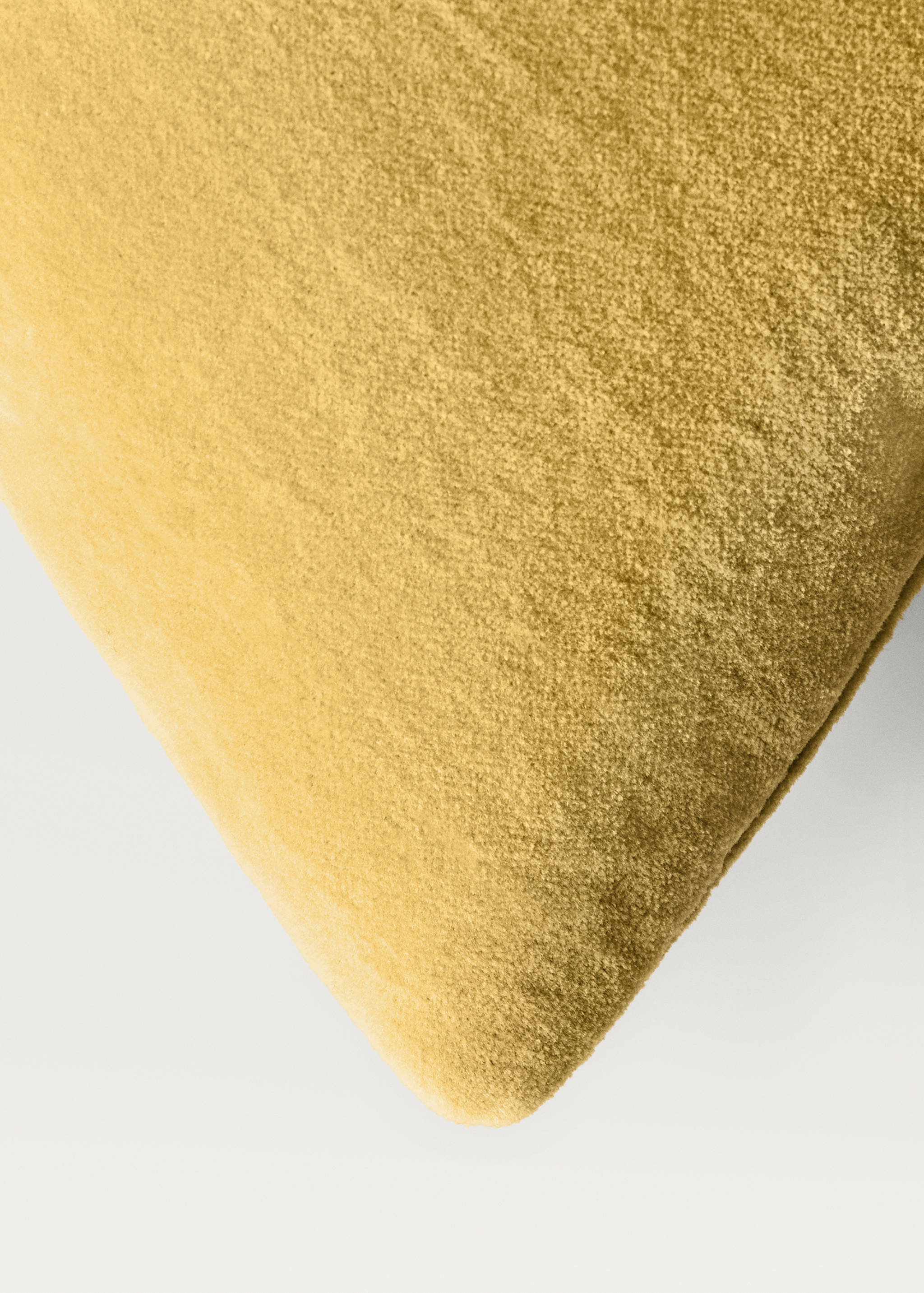 Cotton velvet garment-dyed bed cushion cover 30x40 cm - Details of the article 2