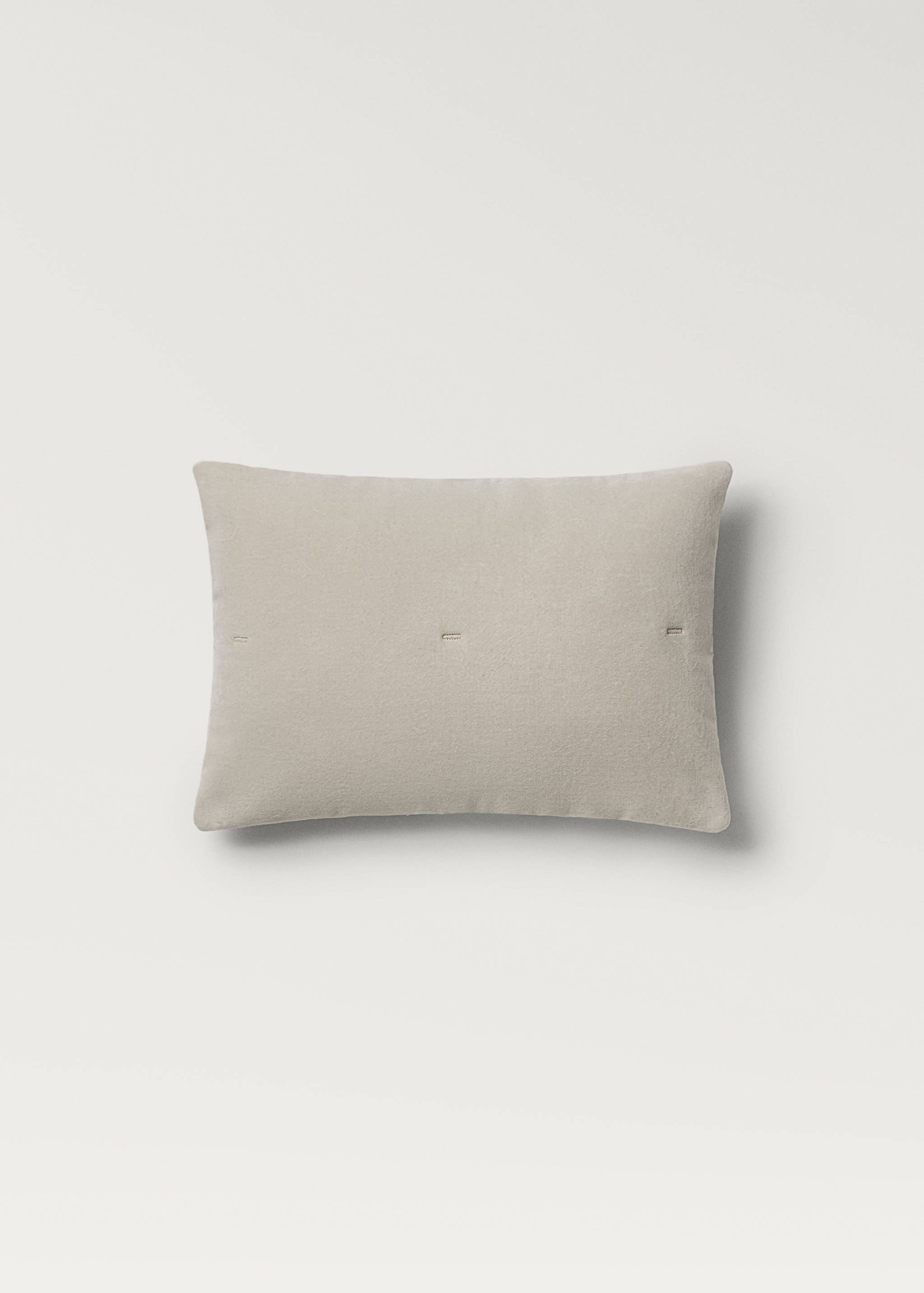 Cotton velvet garment-dyed bed cushion cover 30x40 cm - Article without model