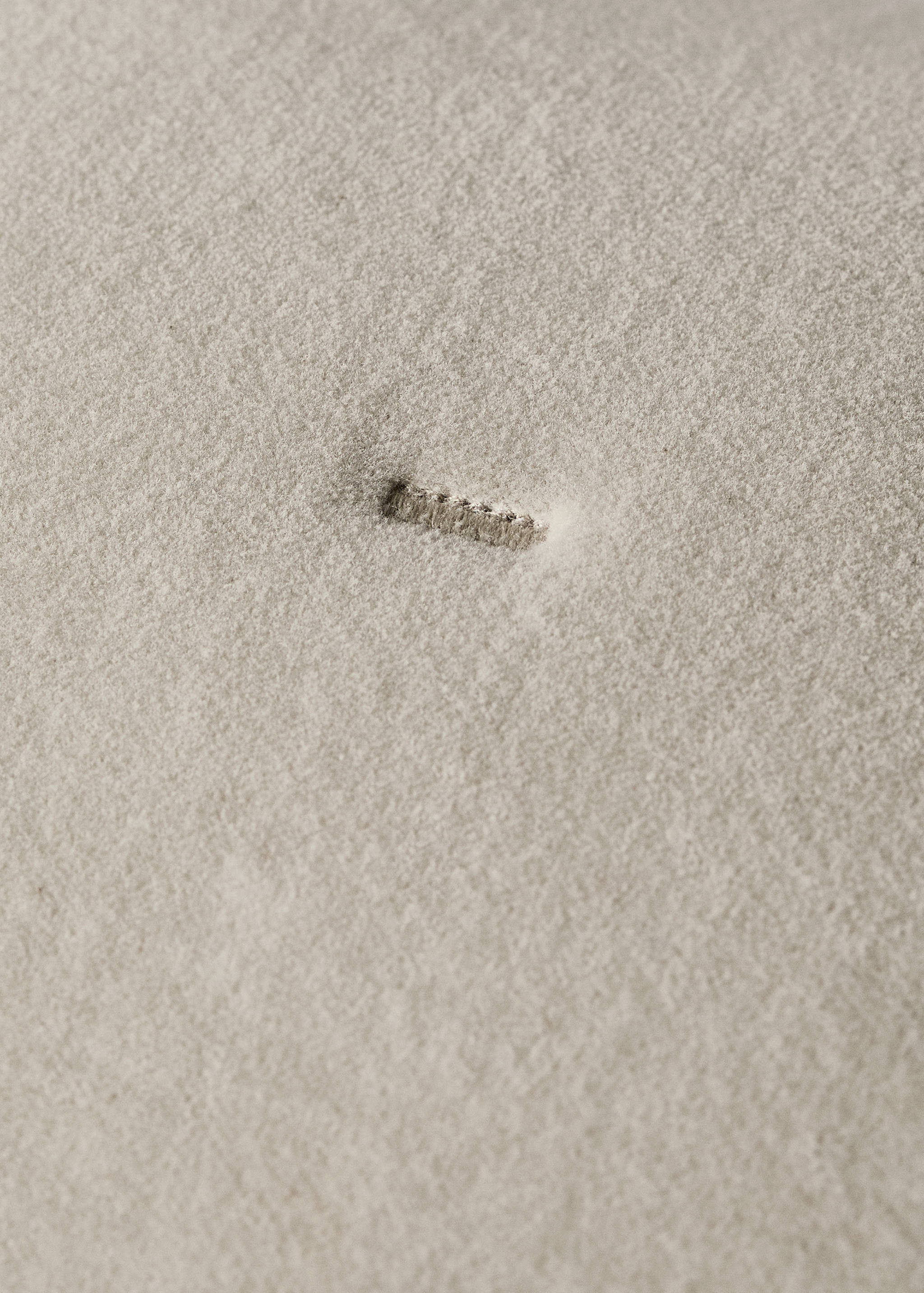 Cotton velvet garment-dyed bed cushion cover 30x40 cm - Details of the article 2