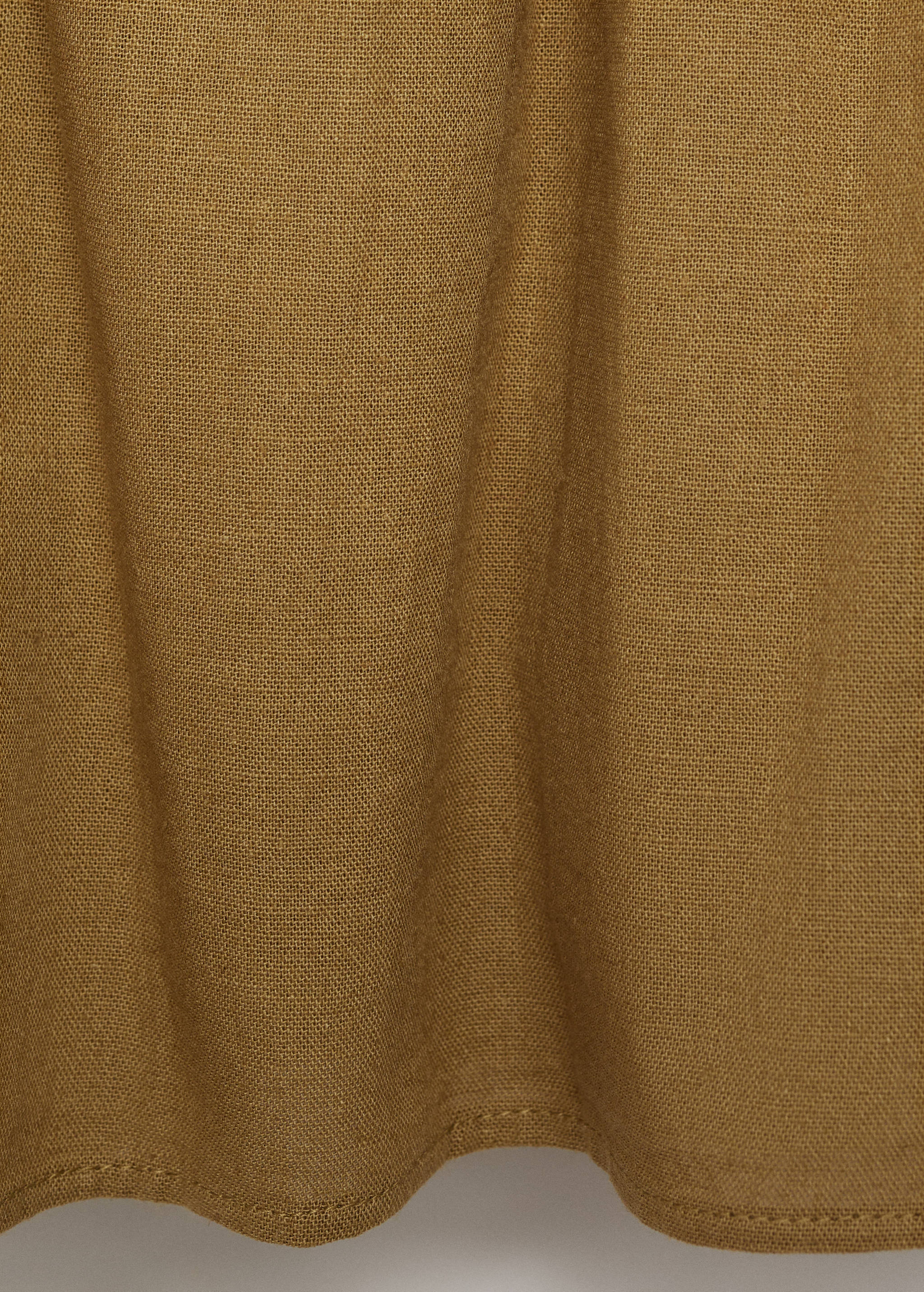 Short skirt with embroidered waist - Details of the article 0