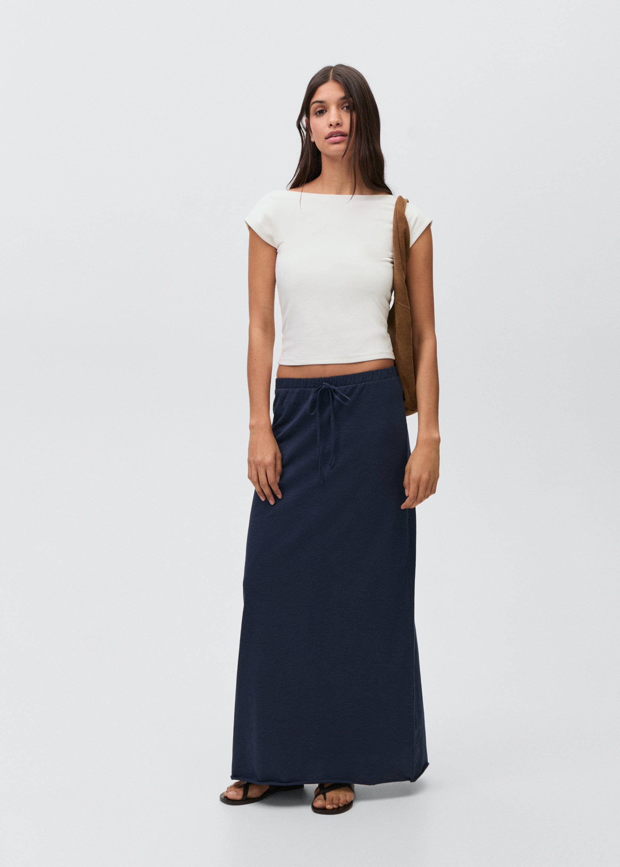 Jupe longue maille - Plan général