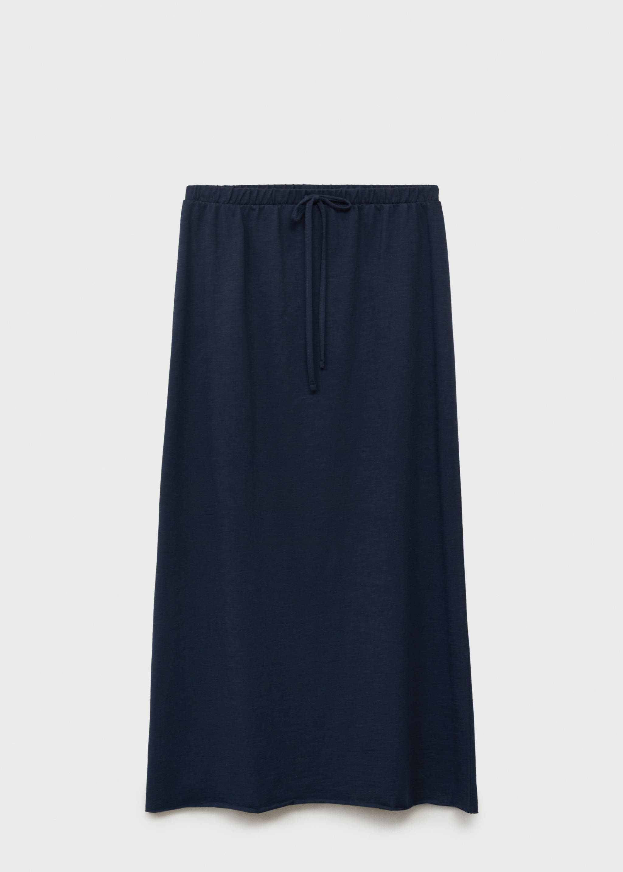 Long knitted skirt - Article without model