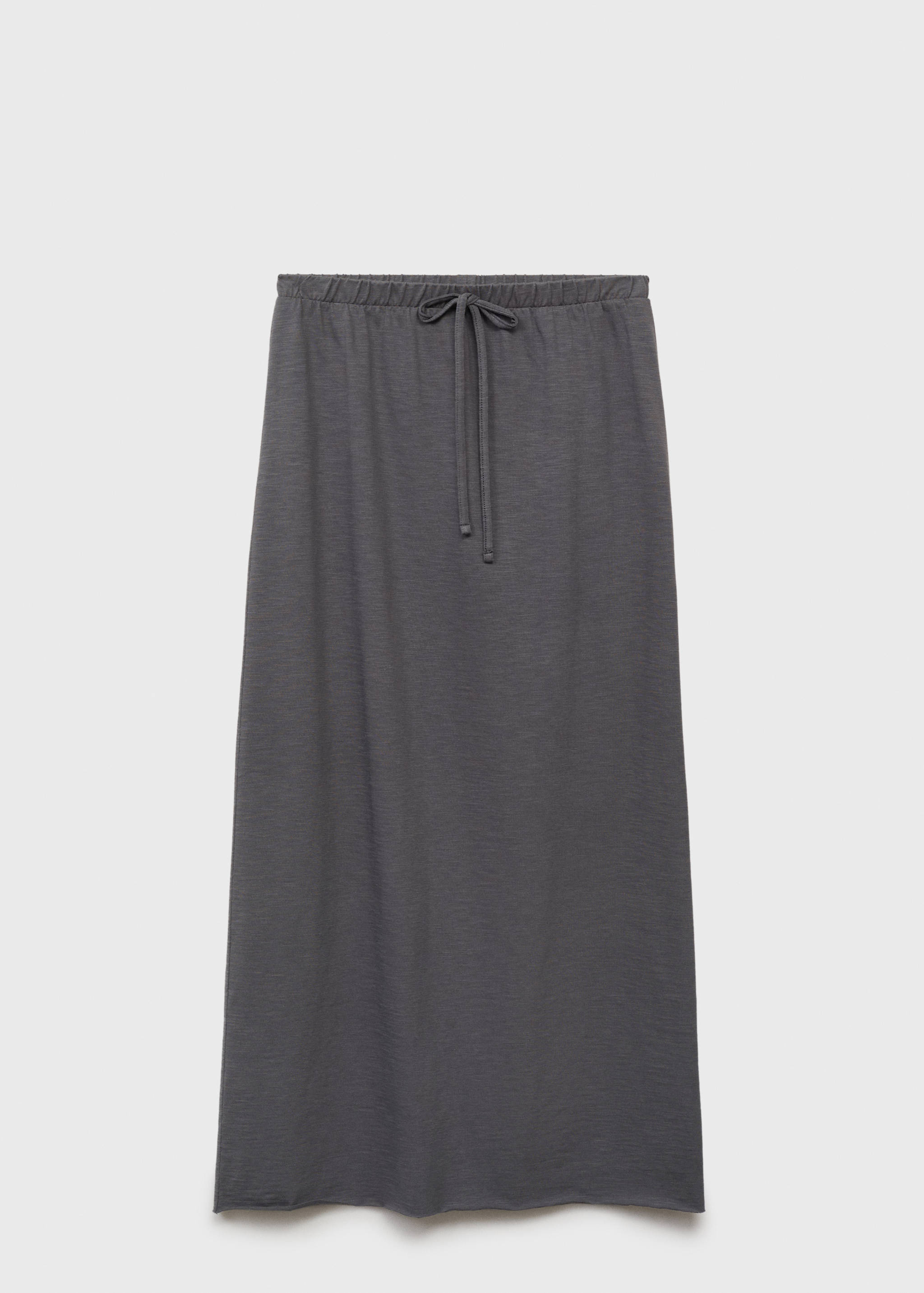 Long knitted skirt - Article without model