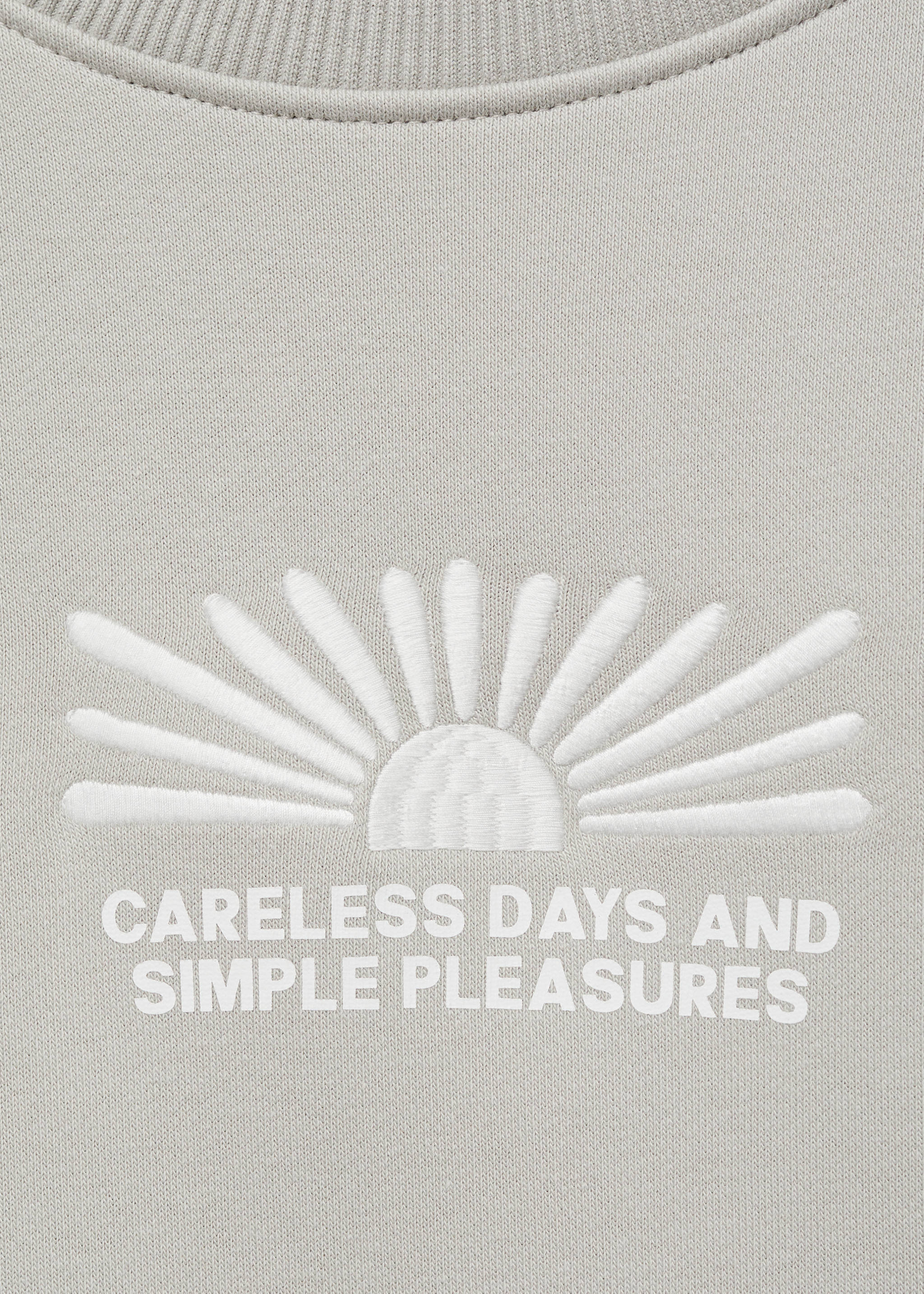 Sudadera algodón estampada - Detalle del artículo 8