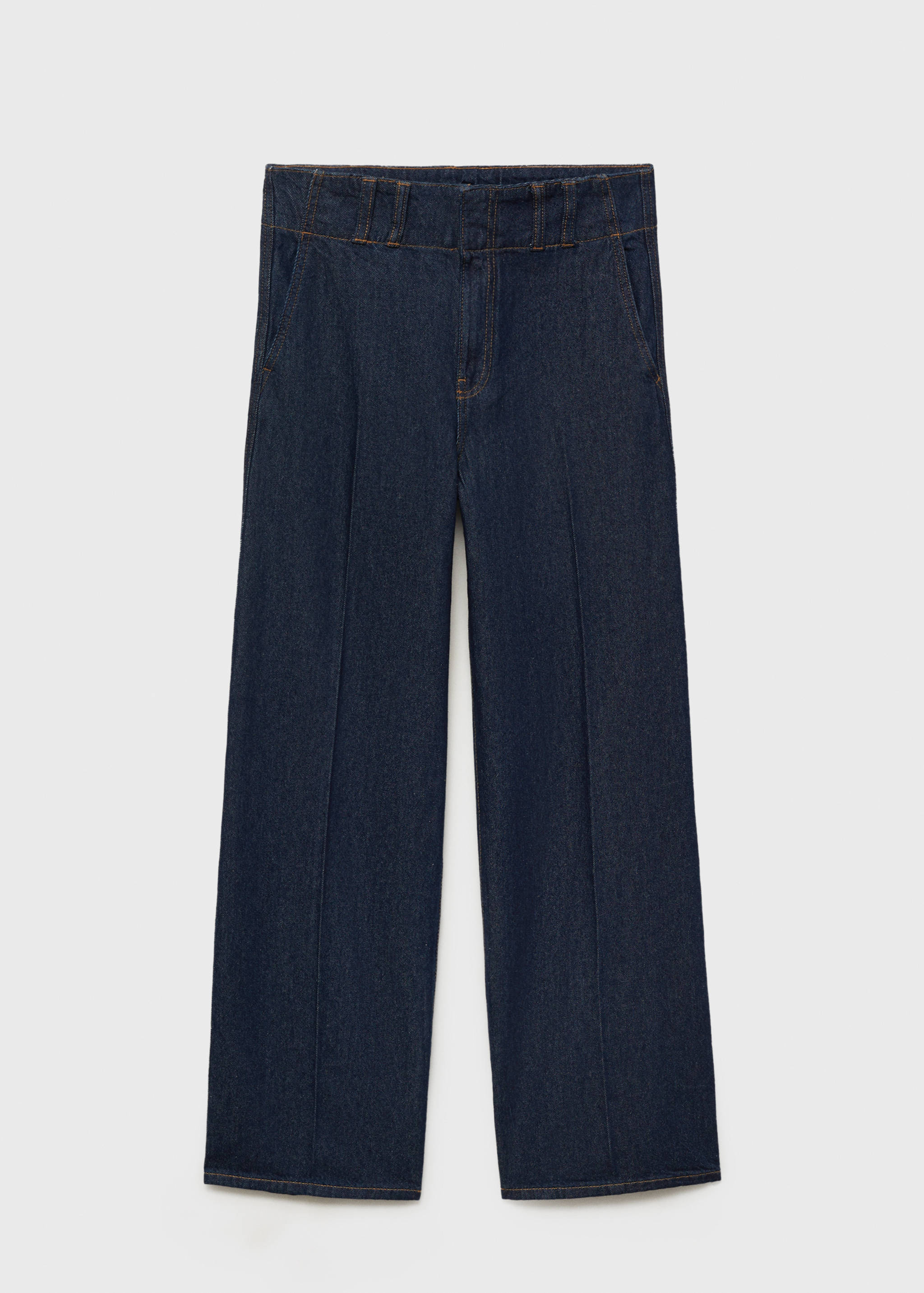 Wideleg denimbyxa - Artikel utan modell