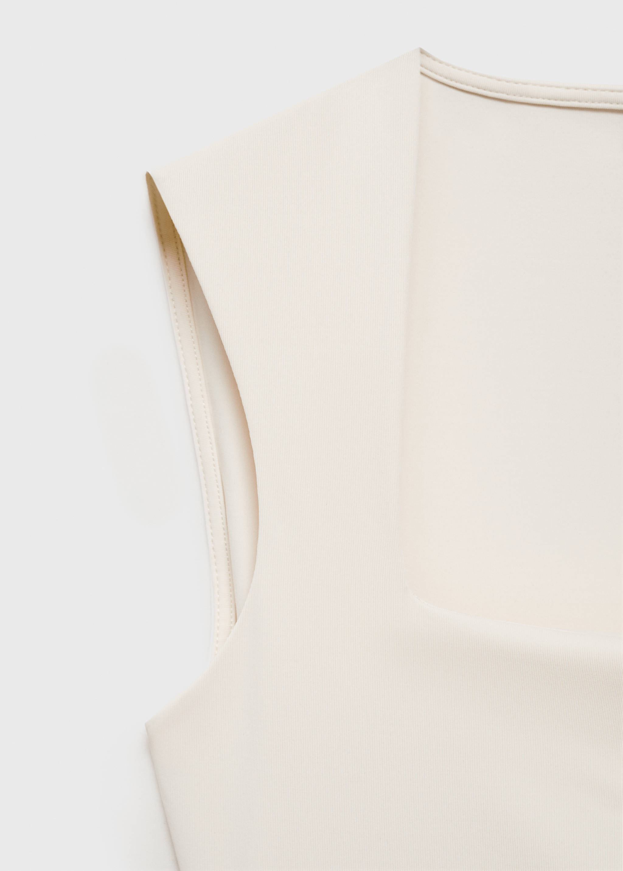 Square-neck strappy top - Details of the article 8