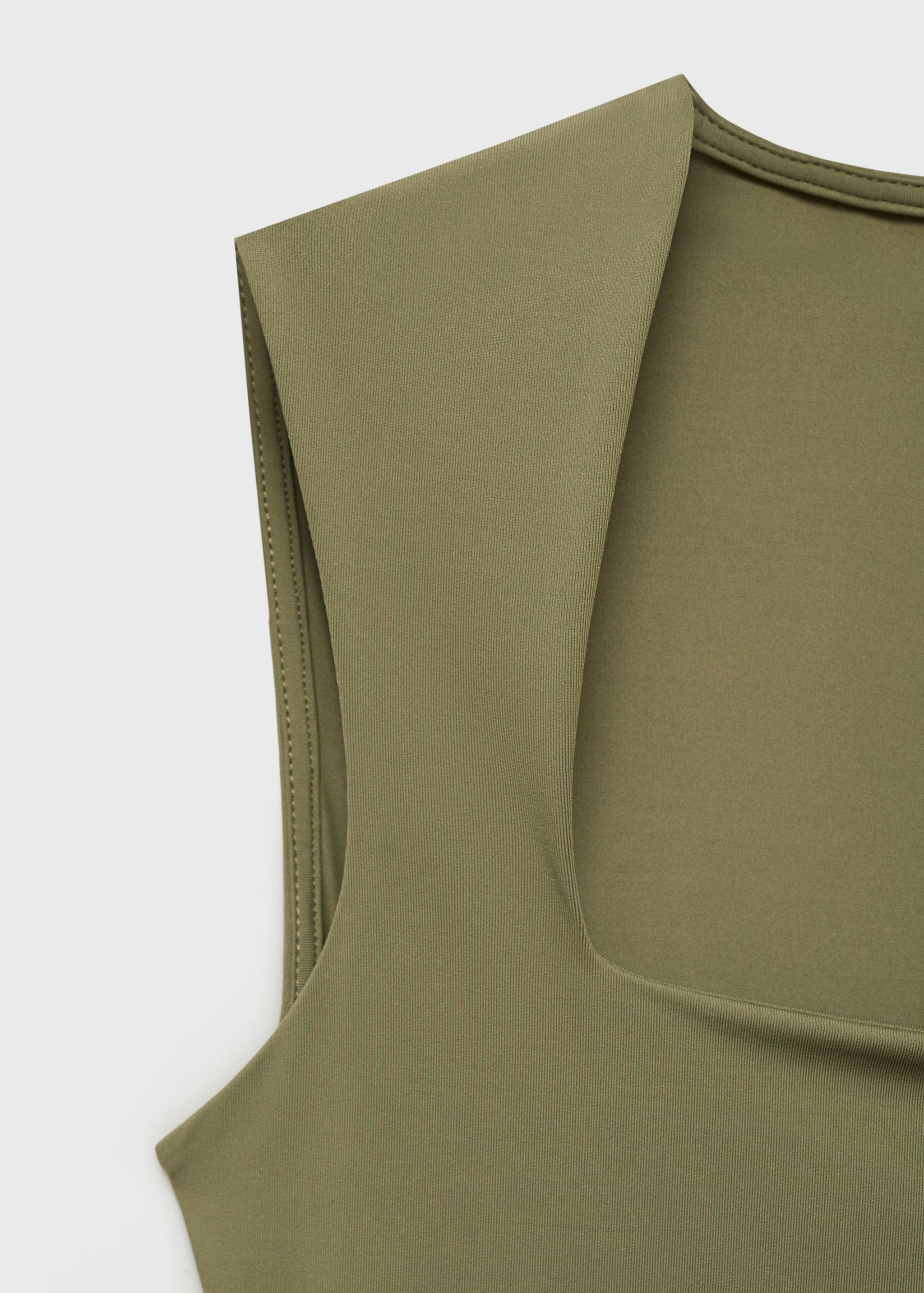 Square-neck strappy top - Details of the article 8