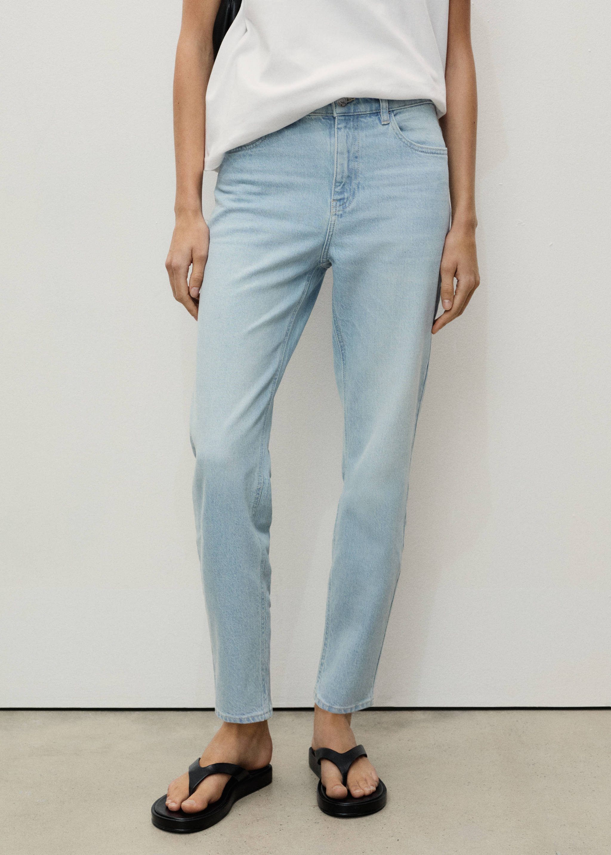 Newmom comfort high-rise jeans - Medium plane