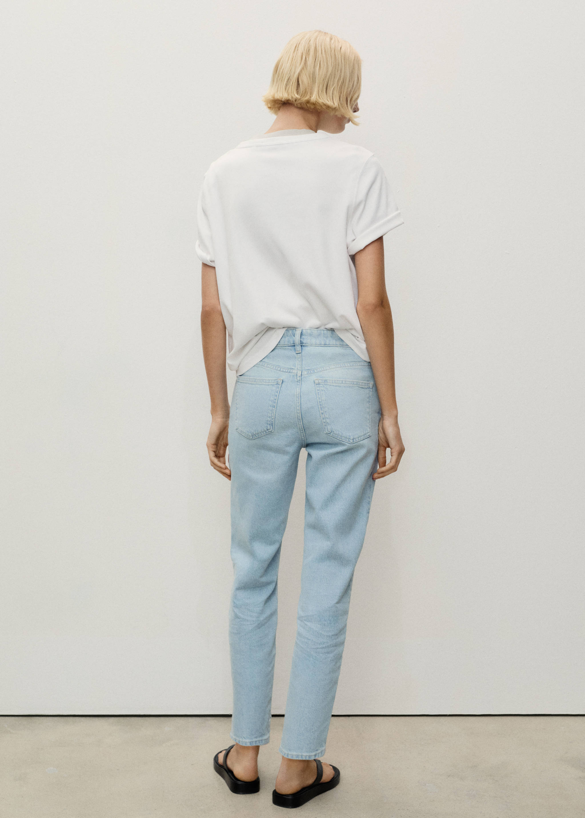 Newmom comfort high-rise jeans - Reverse of the article