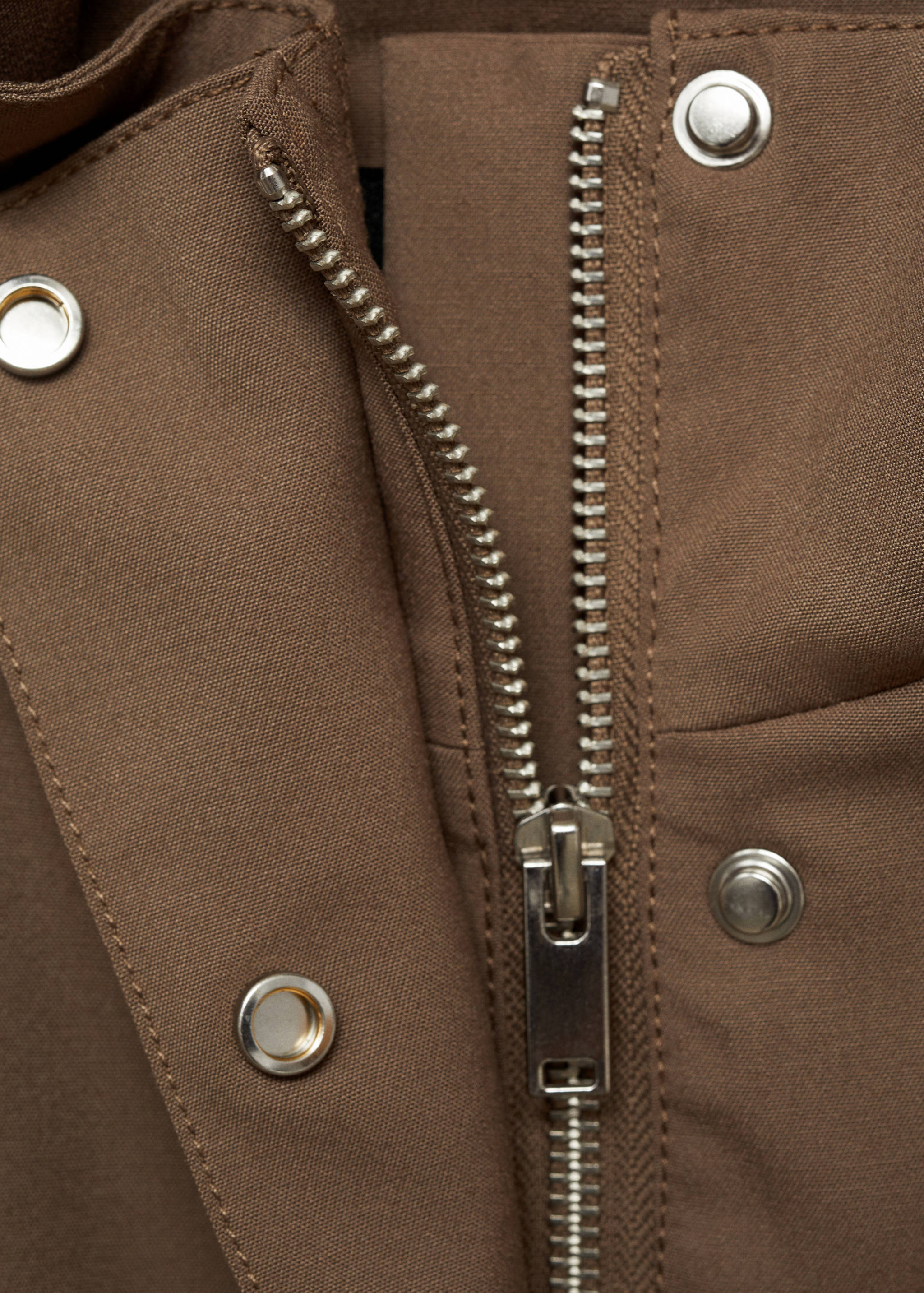 Oversized gilet with pockets - Details of the article 8