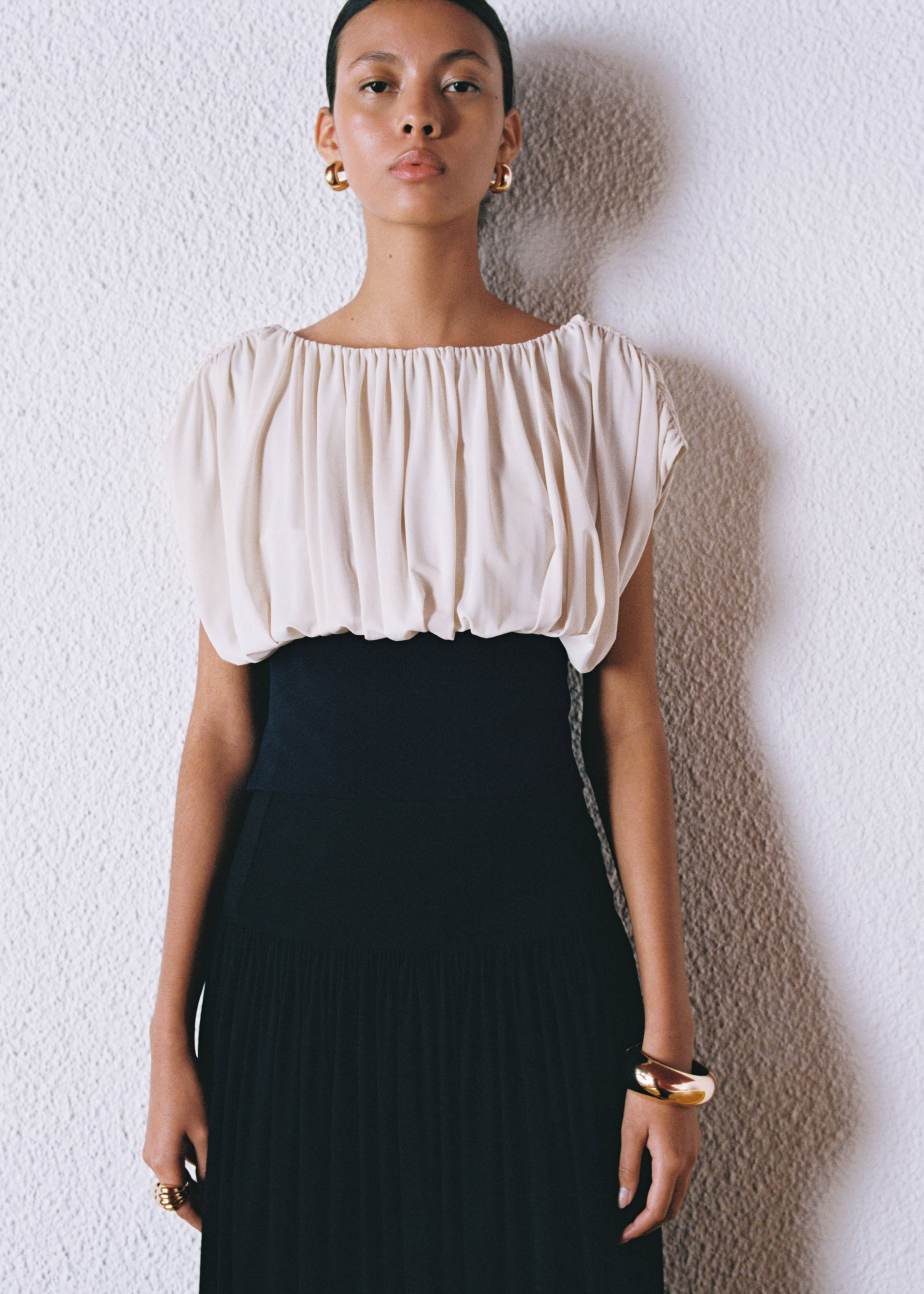 Combined draped top - Details of the article 7