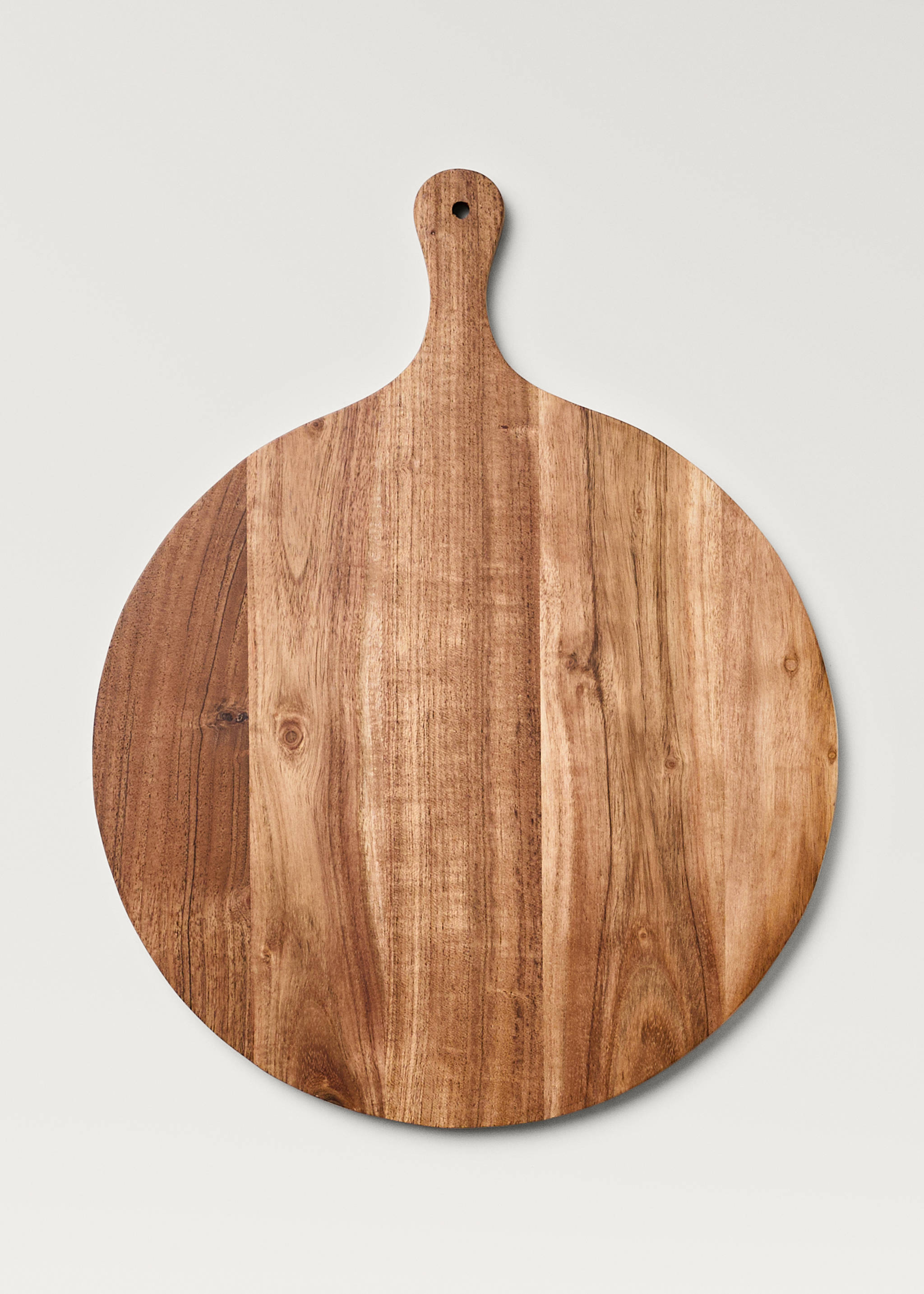 Okrągła drewniana deska do krojenia - Artykuł bez modela/modelki