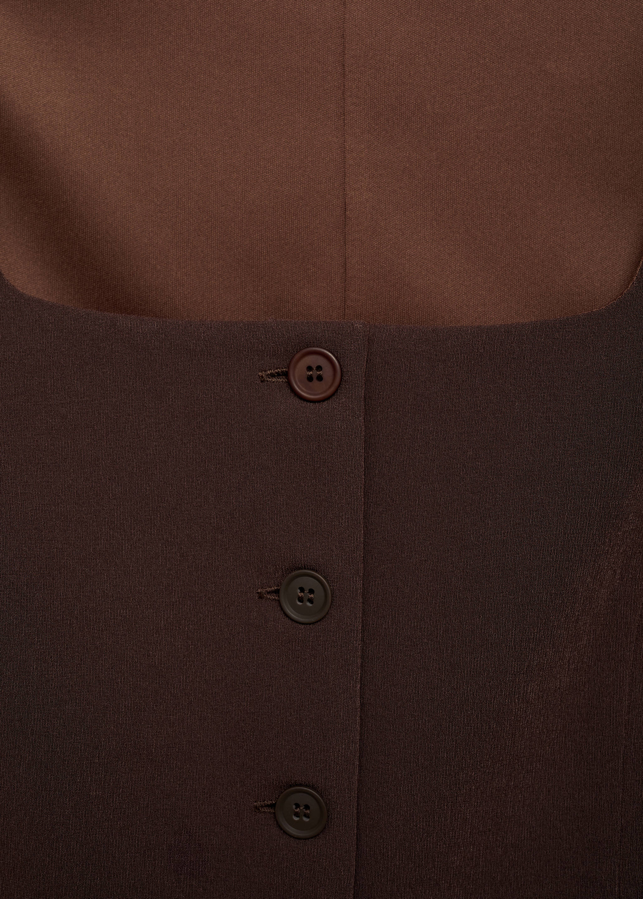 Chaleco traje entallado - Detalle del artículo 0