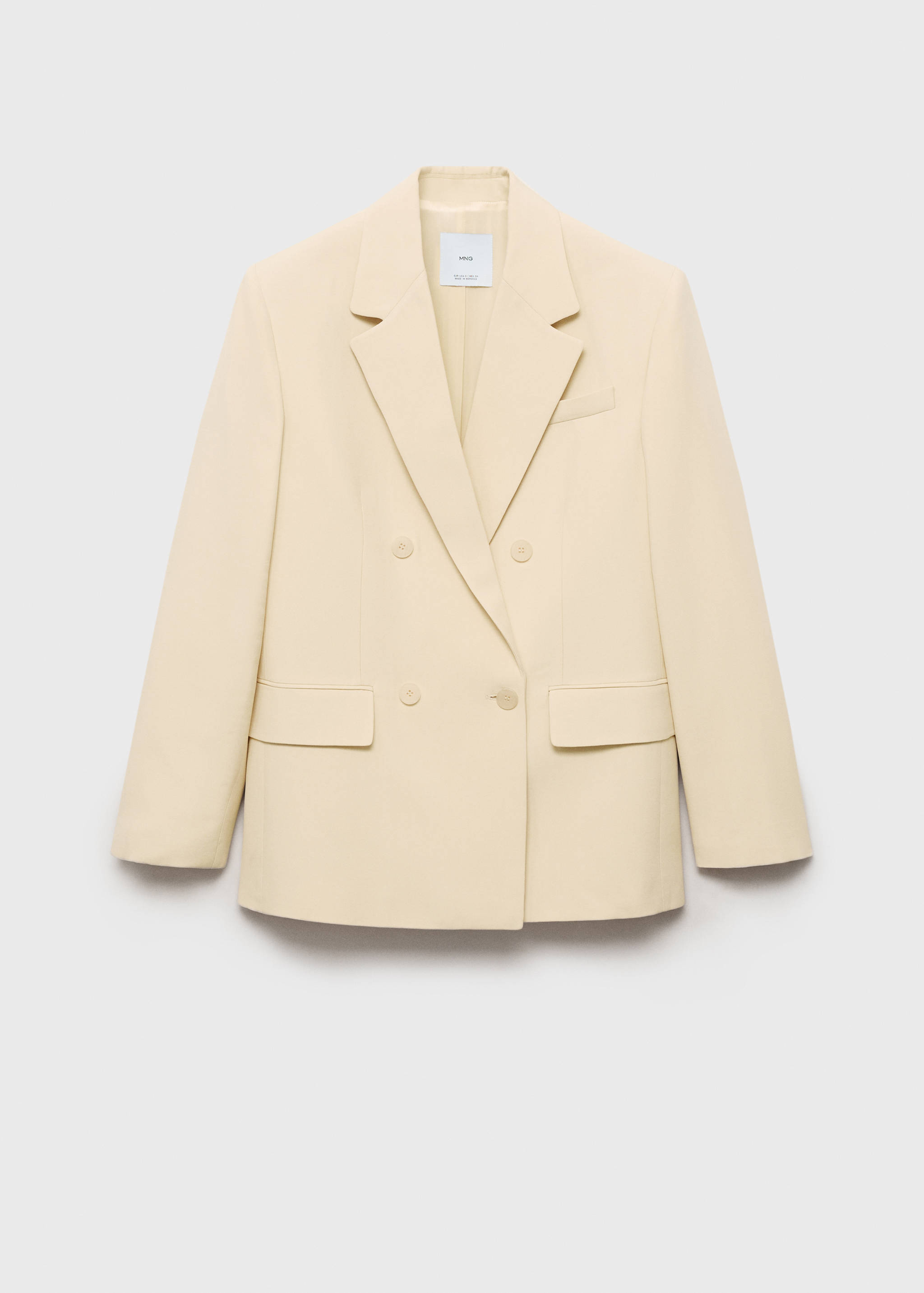 Double-breasted suit blazer - Article without model