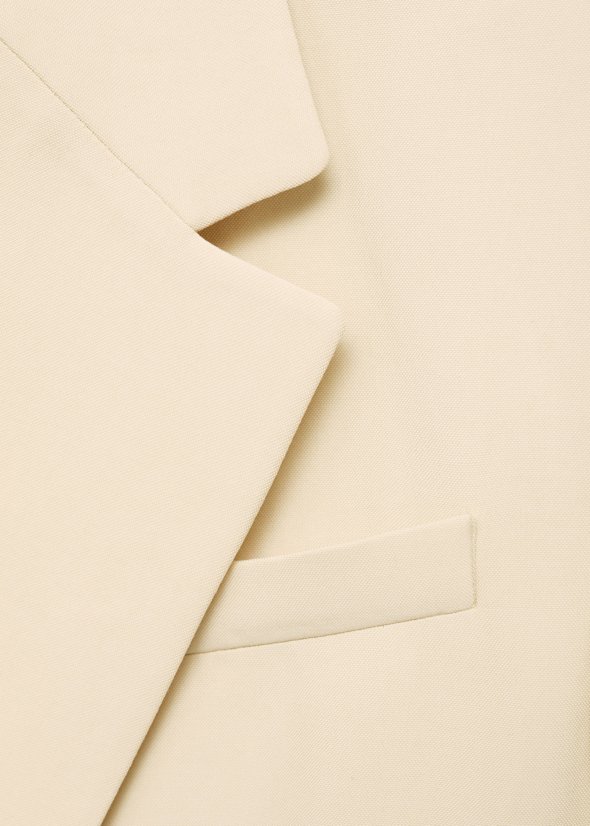 Double-breasted suit blazer - Details of the article 8